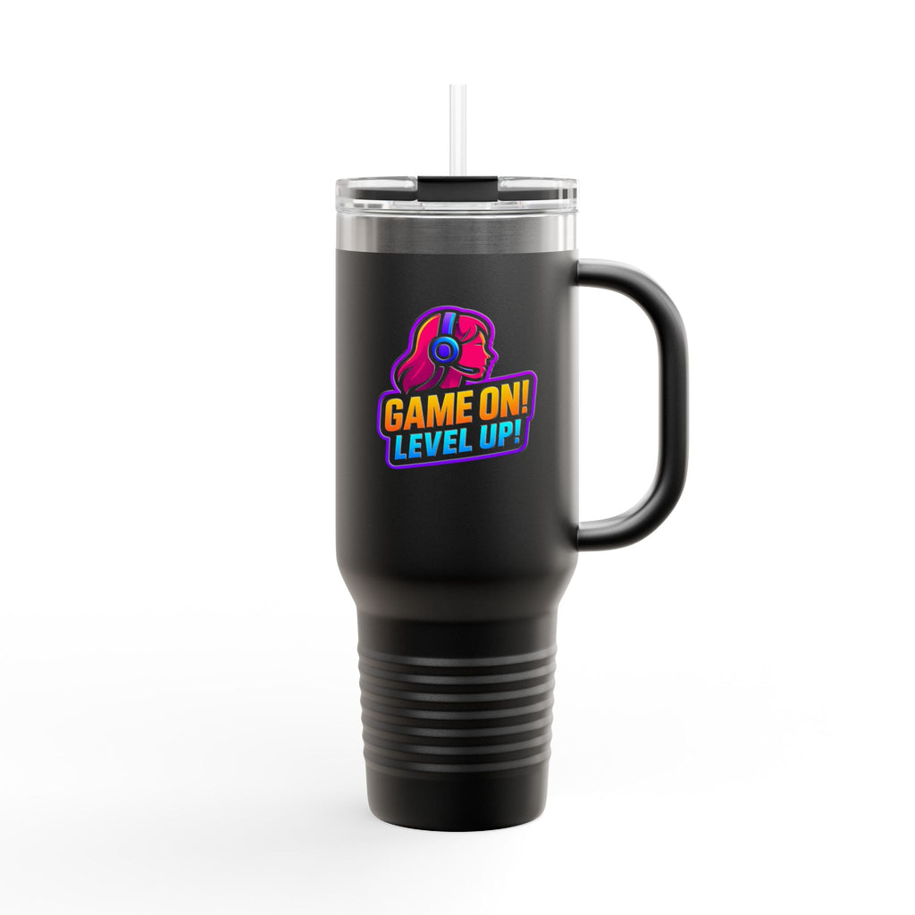 Game On! Level Up 40oz Insulated Travel Mug