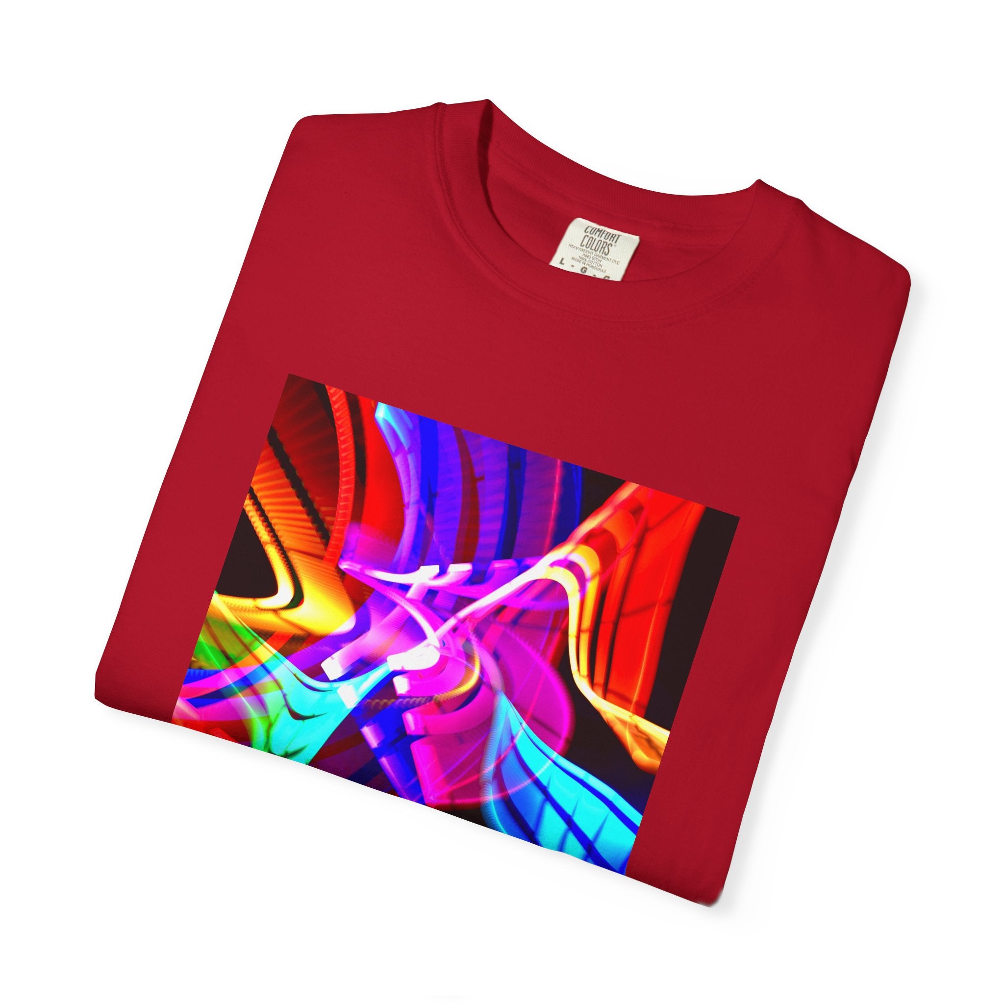 Vibrant Abstract Art T-Shirt