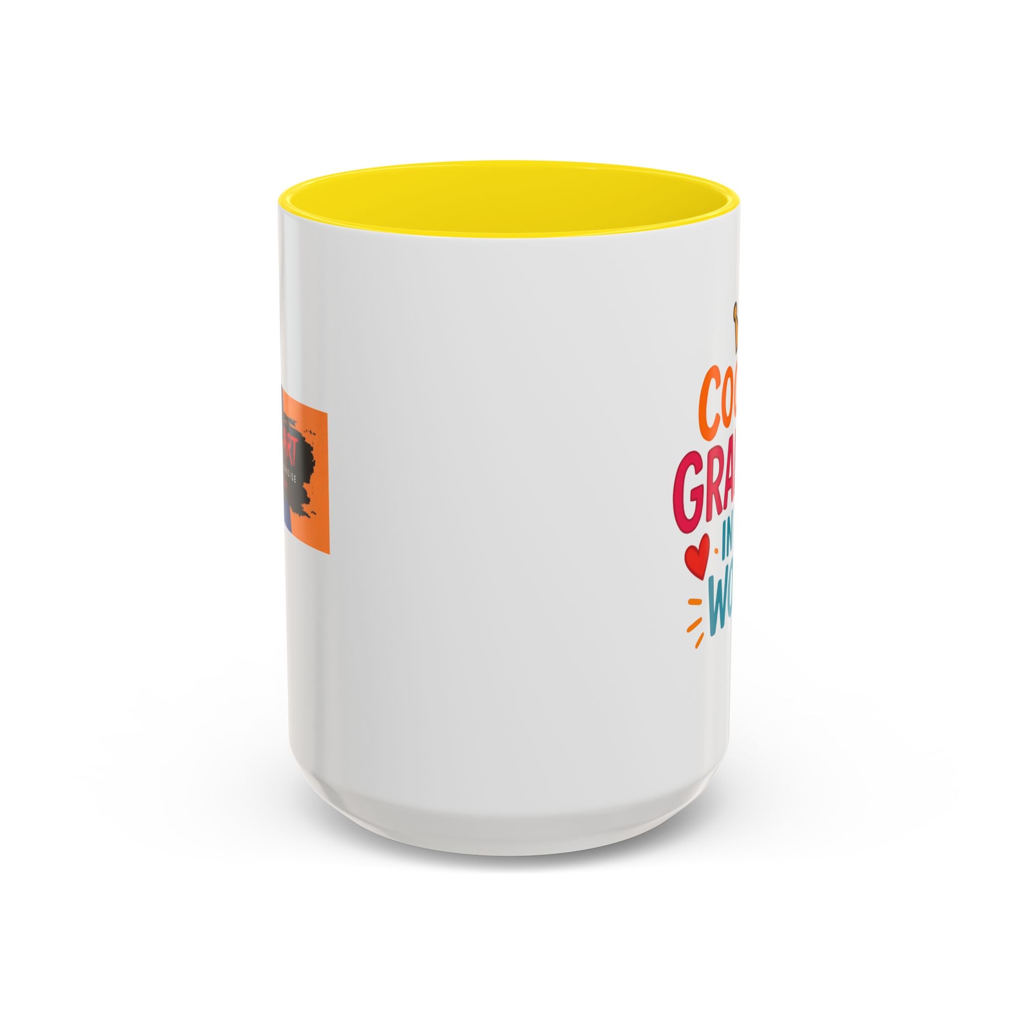 Coolest Grandma in the World Accent Coffee Mug — Fun Gift for Grandmother (11/15oz)