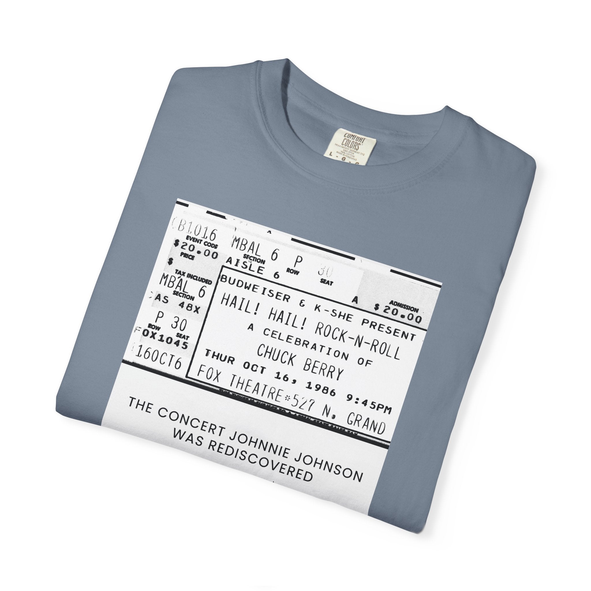 "The Concert Johnnie Johnson Was Rediscovered" Graphic T-Shirt