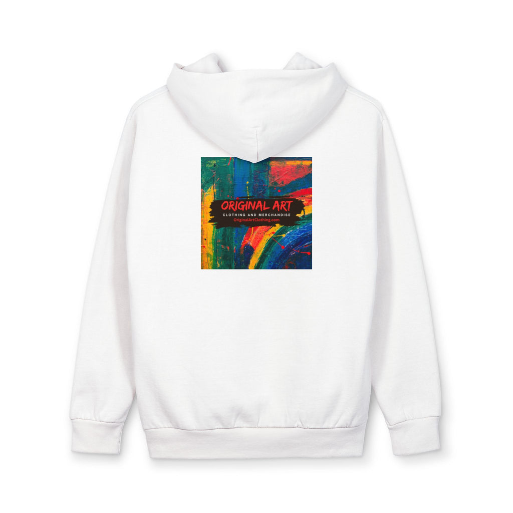"Fiya" Flame Hoodie — Graphic Streetwear Pullover with 'FIYA' Fire Logo