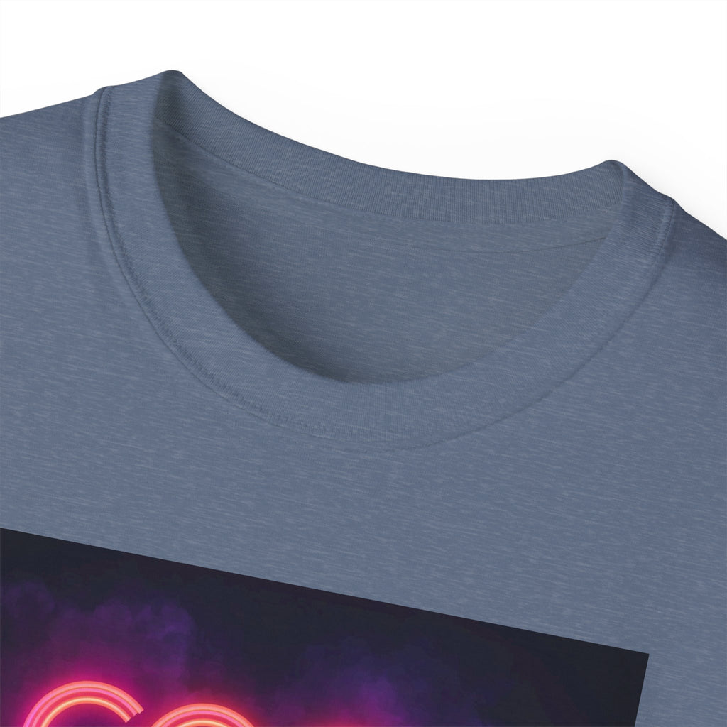 Cool Neon Graphic Tee for Trendy Casual Wear, Retro Vibe Shirt, Gift for Teens, Festival Outfit, Summer Essential