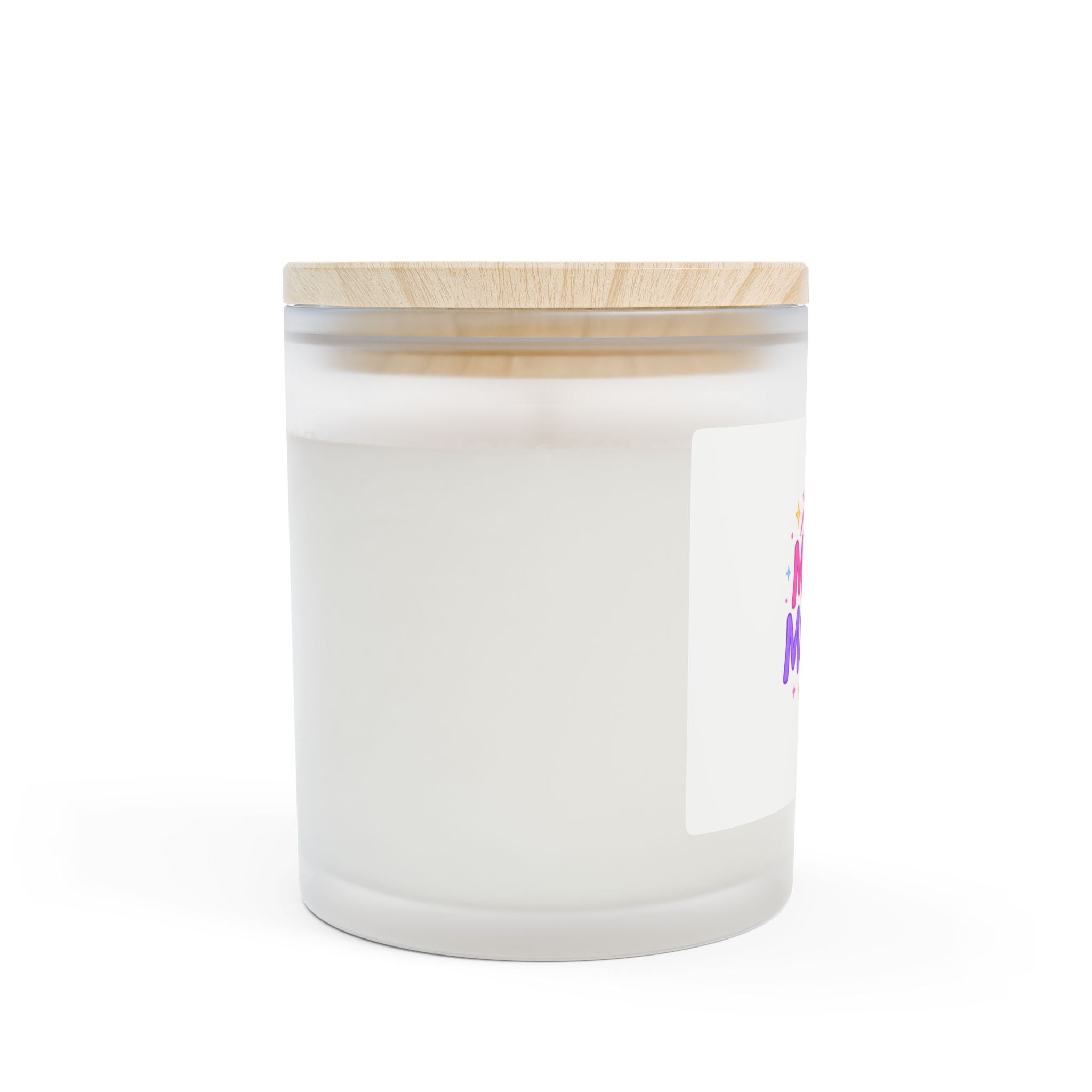 Mom Magic! Frosted Glass Candle — 11oz Mother's Day Scented Candle