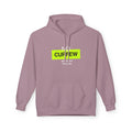 No Curfew Hoodie, Fun Casual Wear, Unisex Fleece Sweatshirt, Perfect Gift for Teens, Relaxed Lounge Apparel, Streetwear Style
