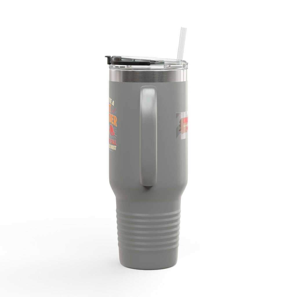 40oz Insulated Travel Mug - First Responder Appreciation Design (Answering the Call)