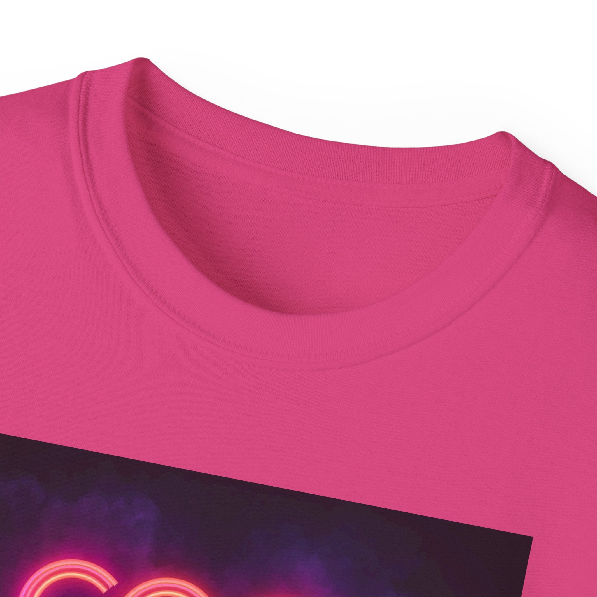 Cool Neon Graphic Tee for Trendy Casual Wear, Retro Vibe Shirt, Gift for Teens, Festival Outfit, Summer Essential