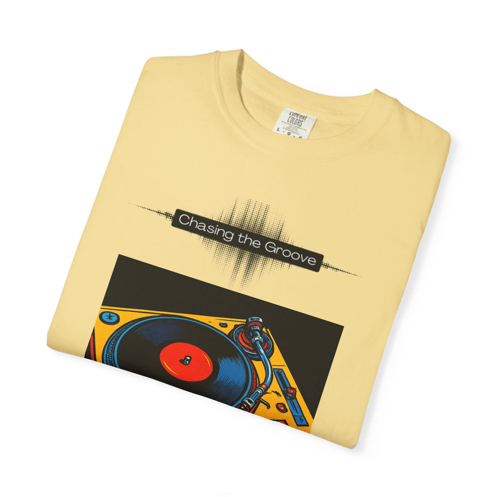 “Chasing the Groove” Retro Soundwave Tee