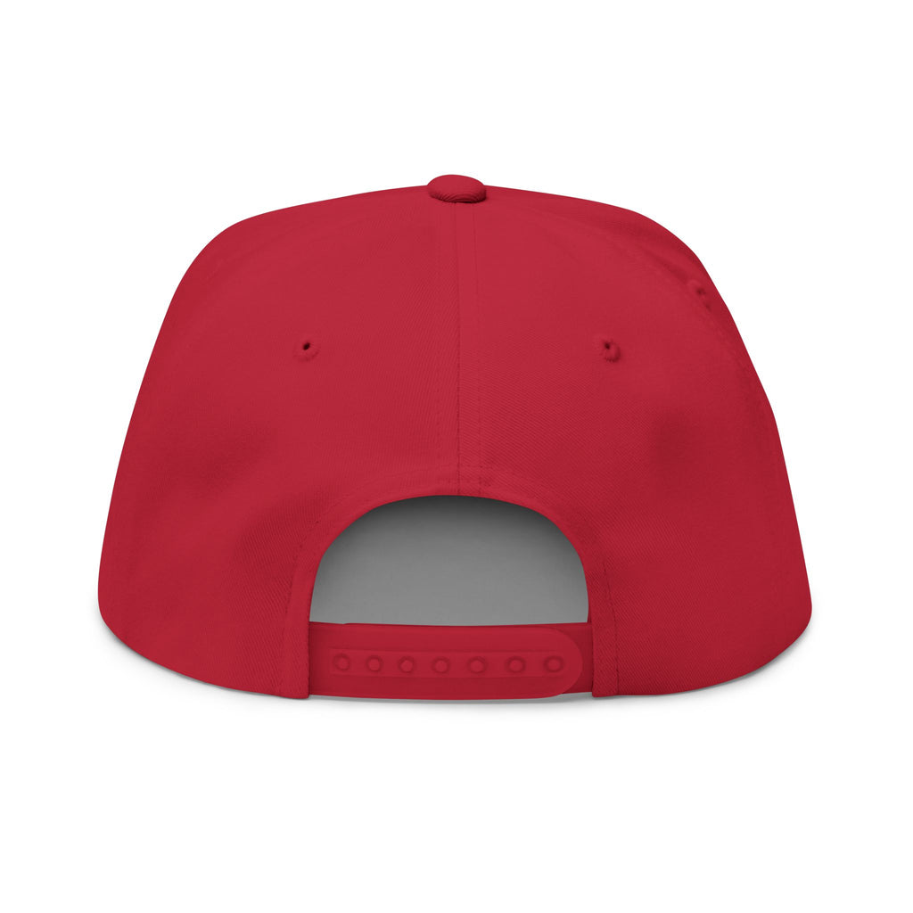 Game Changer Flat Bill Cap - Stylish Embroidered Baseball Hat
