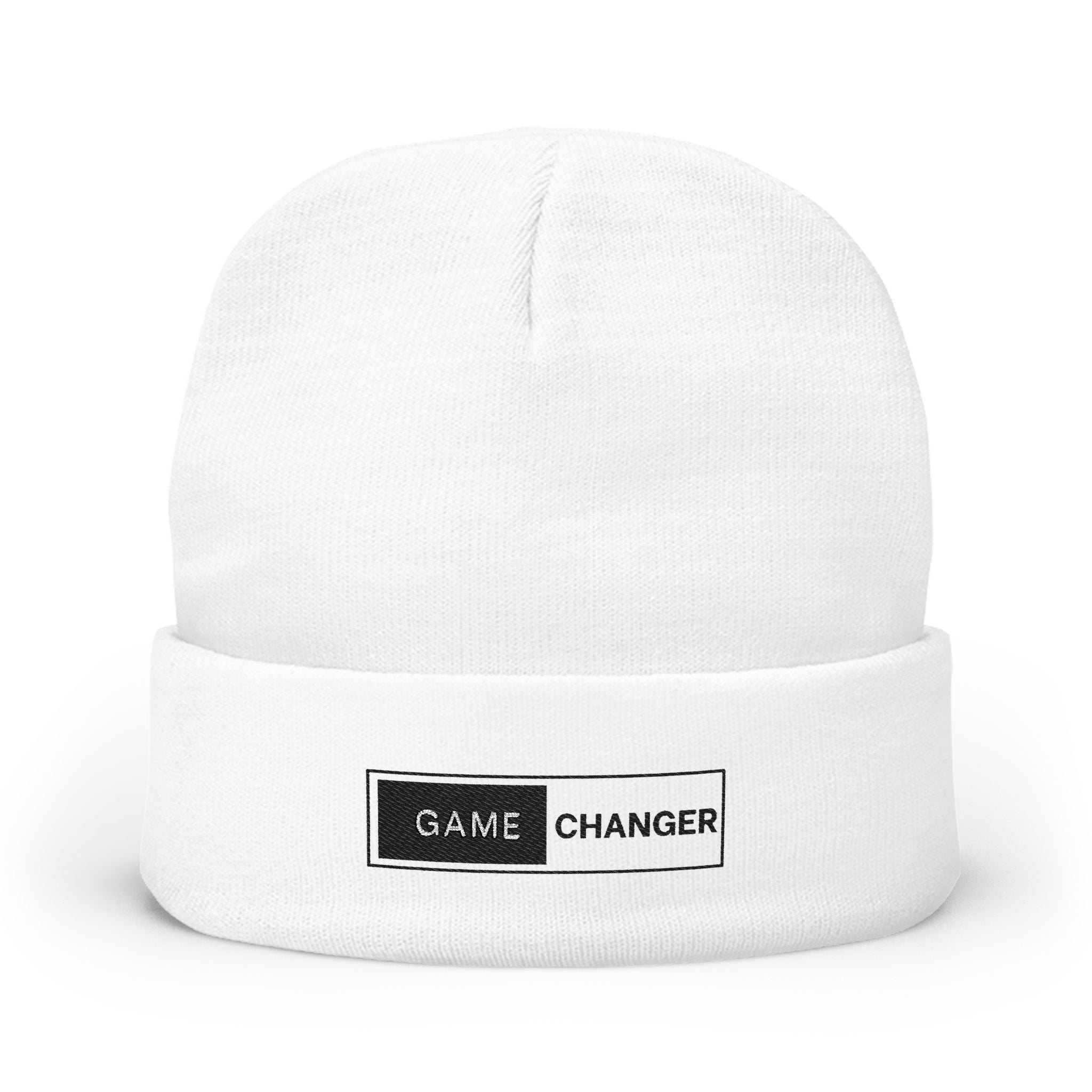 Game Changer Embroidered Knit Beanie