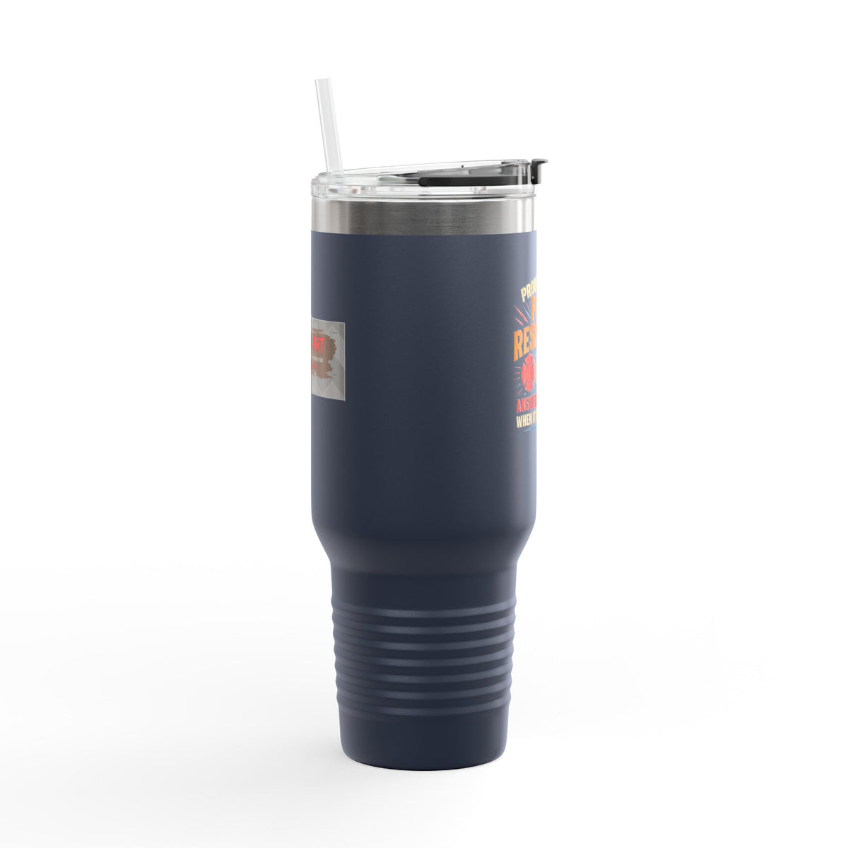 40oz Insulated Travel Mug - First Responder Appreciation Design (Answering the Call)