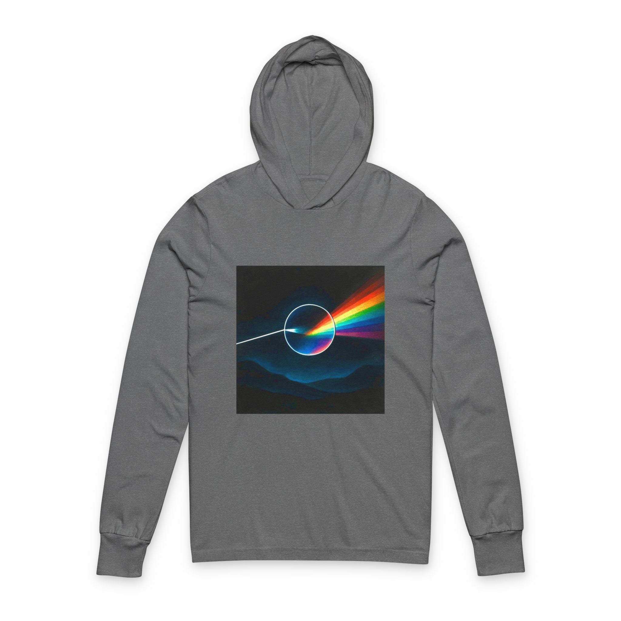Prism Wave Hooded Long-Sleeve Tee