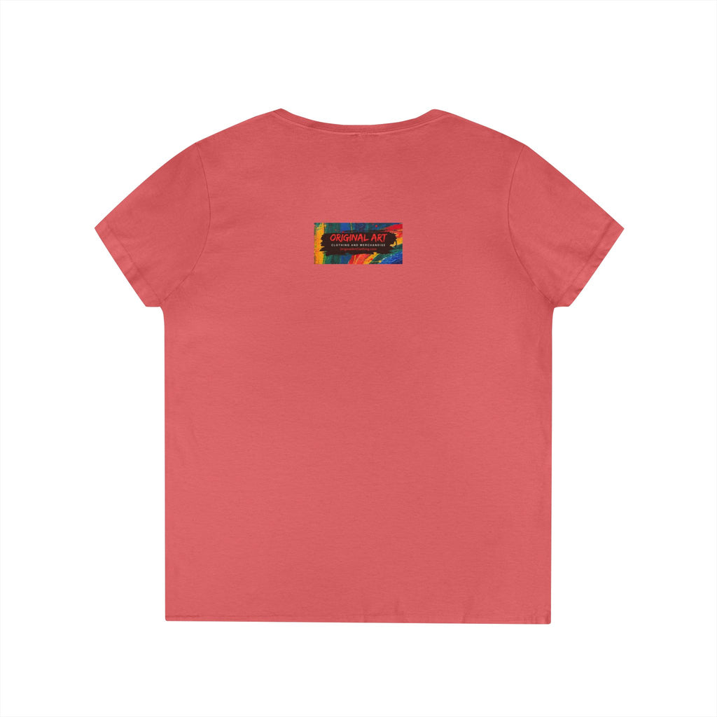 Dog Park V-Neck Tee for Women