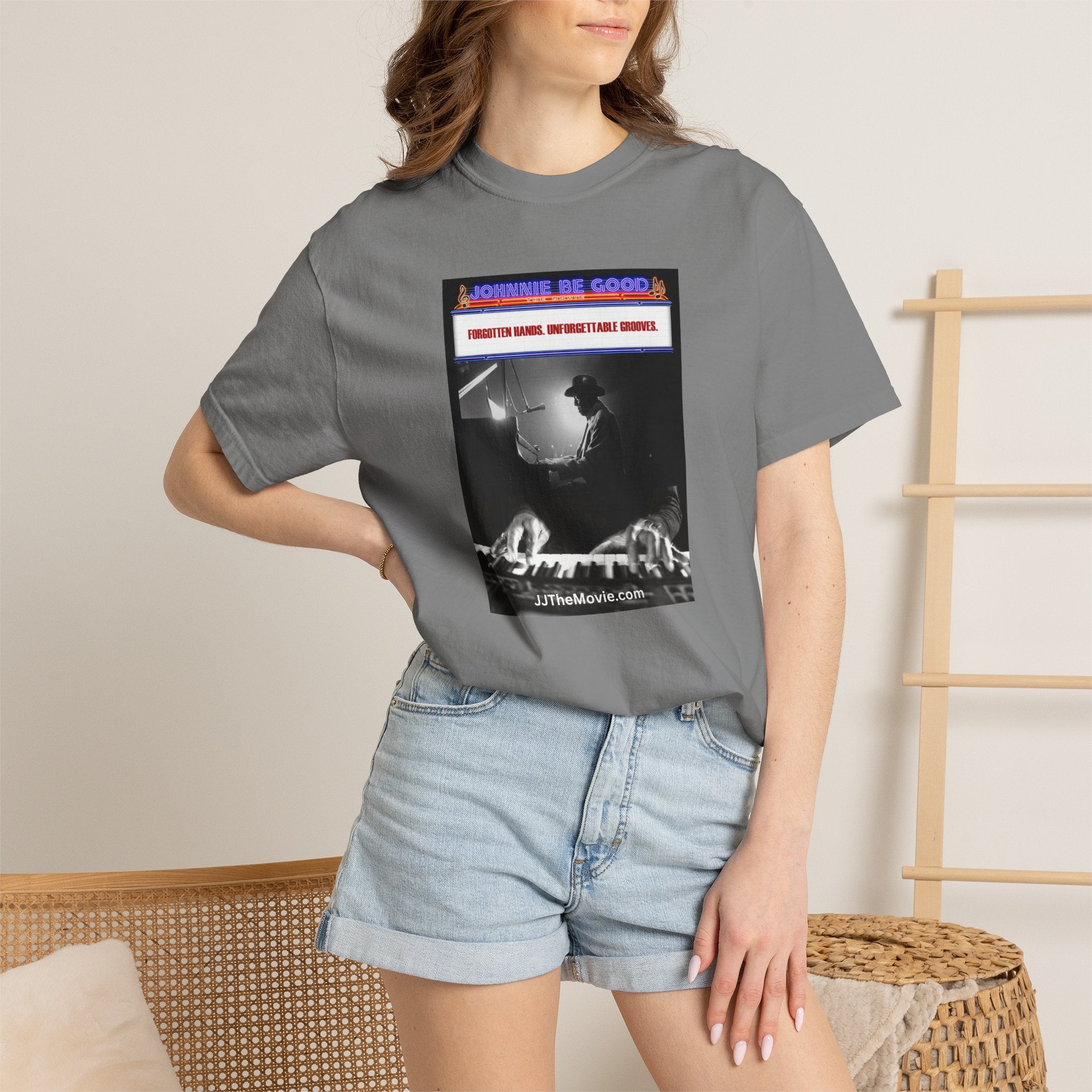 Team Johnnie Graphic T-Shirt — "Johnnie Be Good" Retro Rock Tee