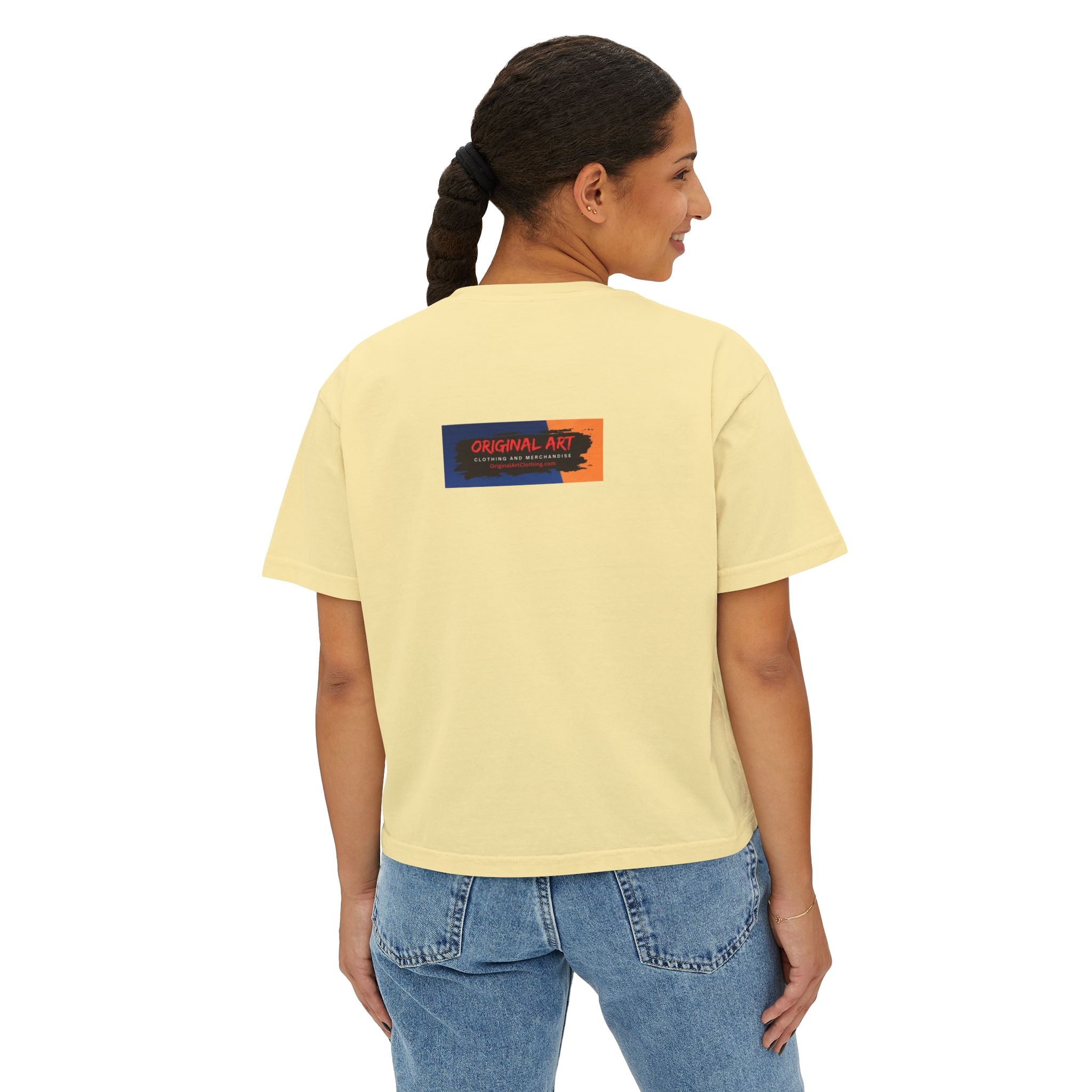 Mom's Love Wi-Fi Boxy Tee