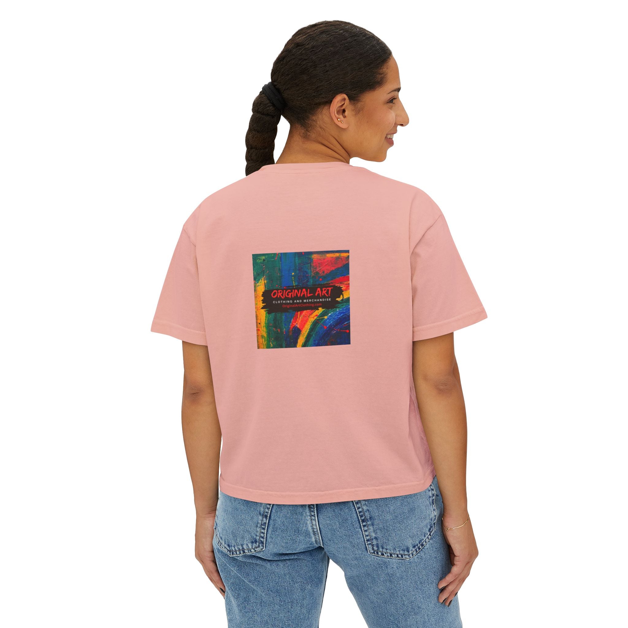 Live Music Is My Jam Boxy Tee — Women's Cropped Graphic Concert T‑Shirt