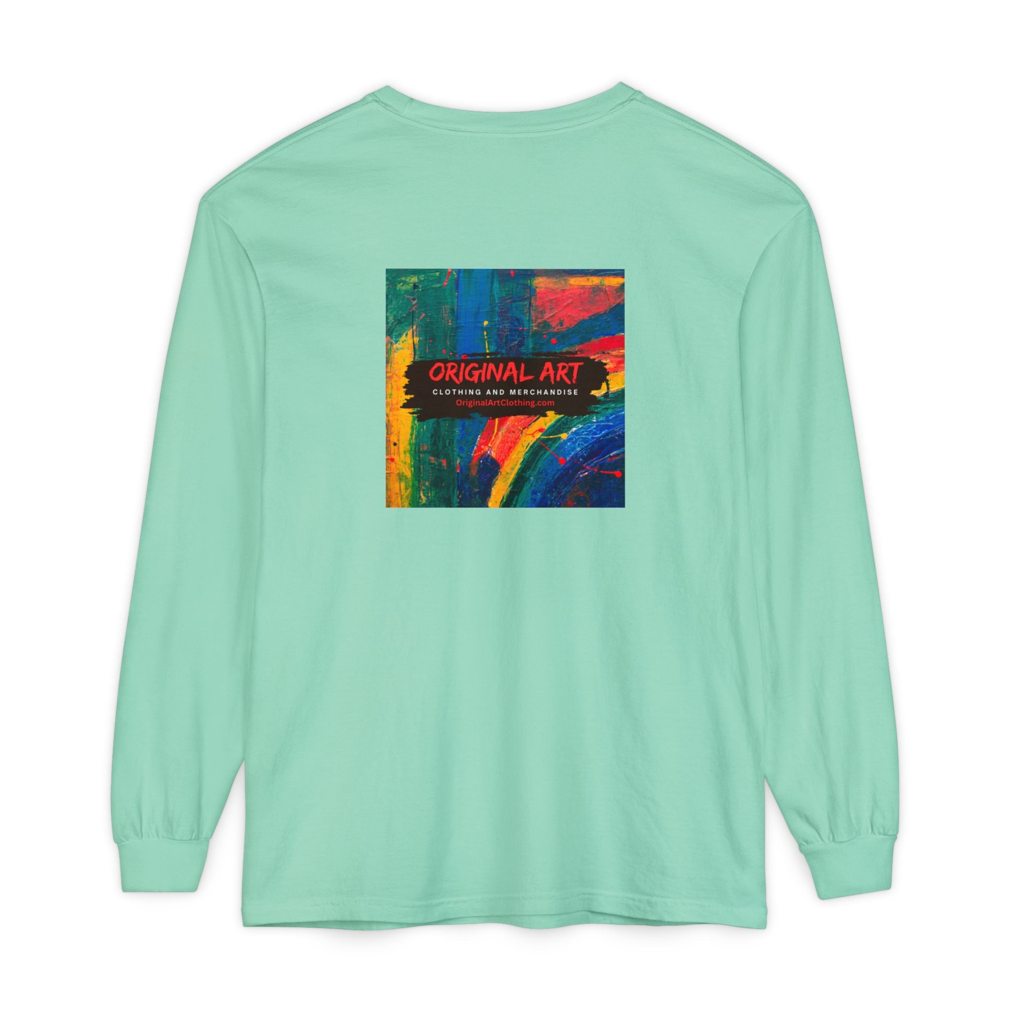 I Teach — 'It's a Work of Heart' Long Sleeve Teacher T-Shirt