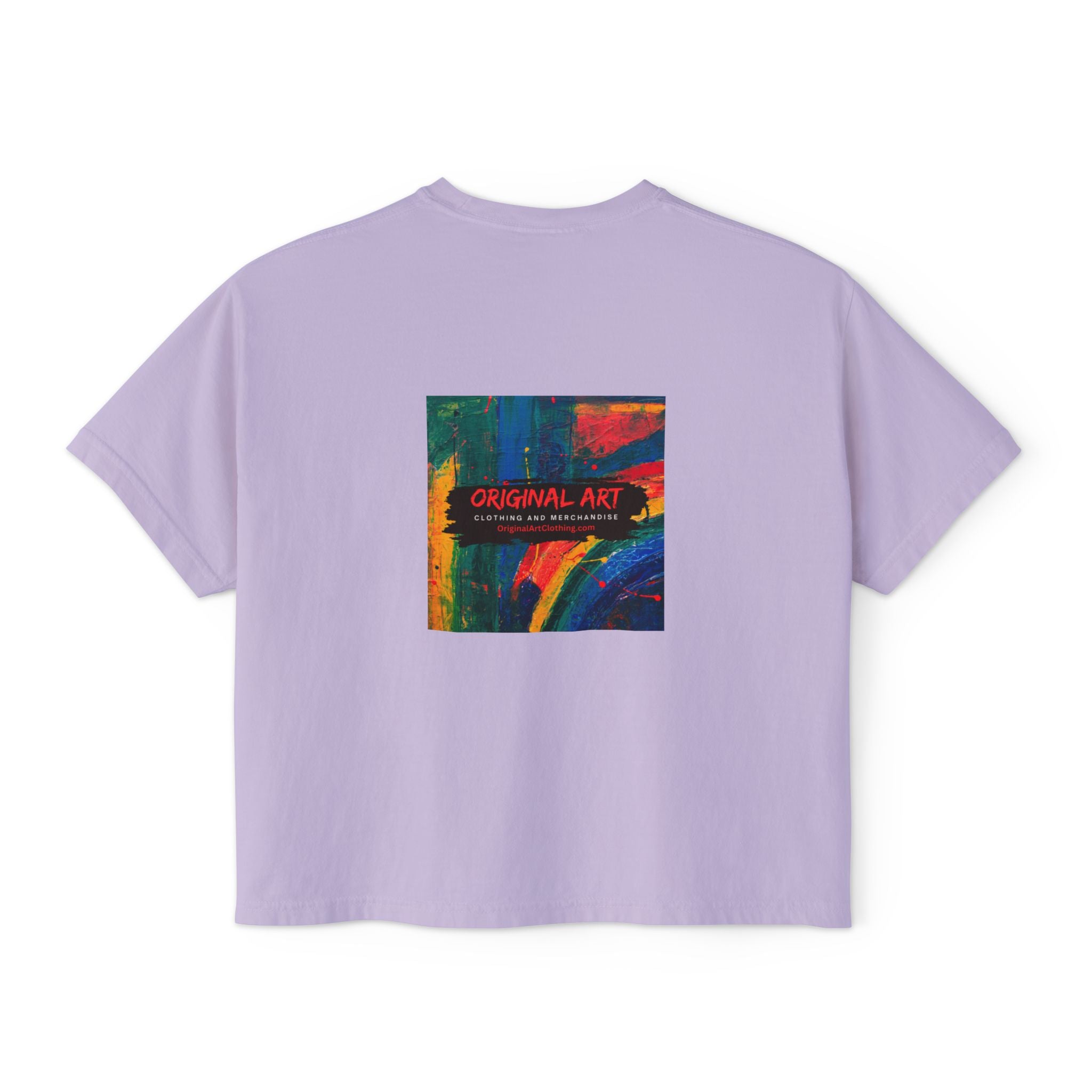 Crazy Bitch Bingo Women's Boxy Tee — Funny Bingo Graphic Crop Shirt