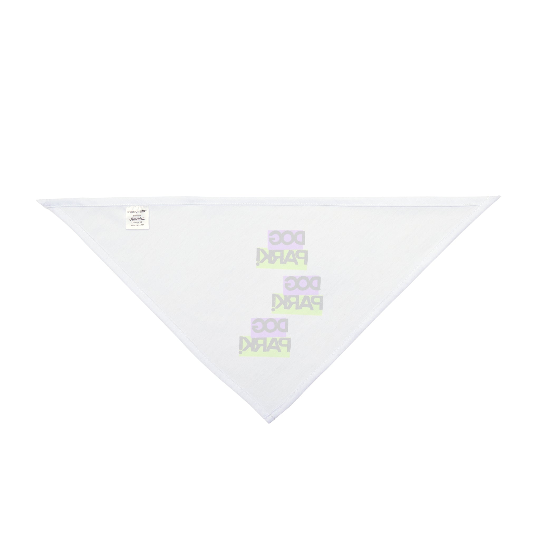 Stylish Dog Park Bandana for Park Outings - Cute Pet Accessory, Dog Park, Pet Gift, Dog Lover, Fashionable Pet Wear