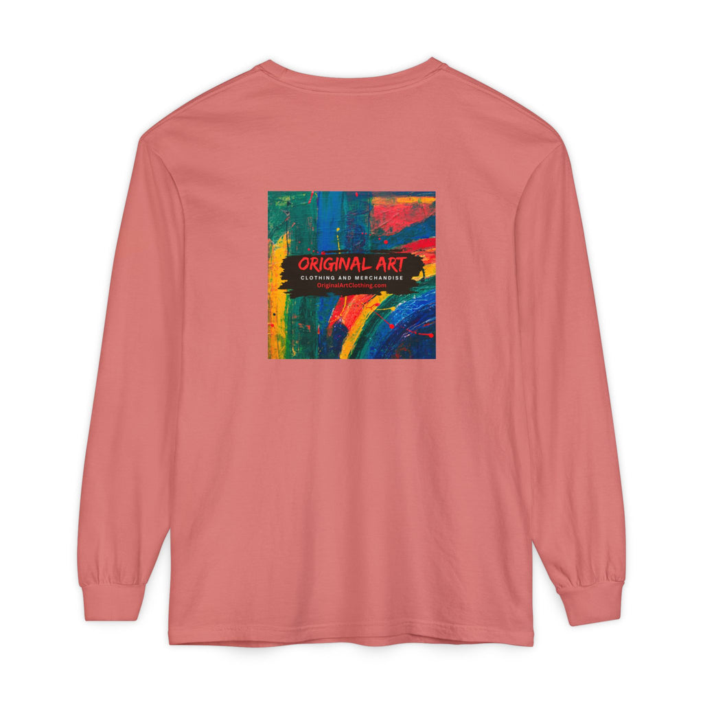 If It Sets Your Heart On Fire Long Sleeve T-Shirt — "If It Sets Your Heart On Fire" Graphic