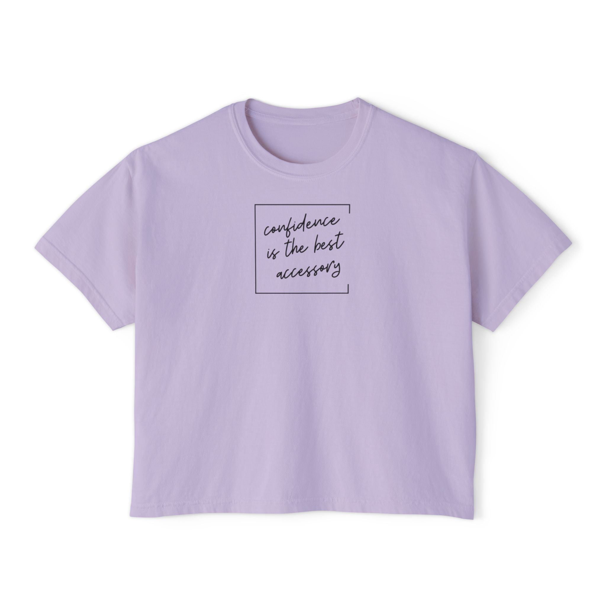 Confidence Is the Best Accessory – Women’s Boxy Tee