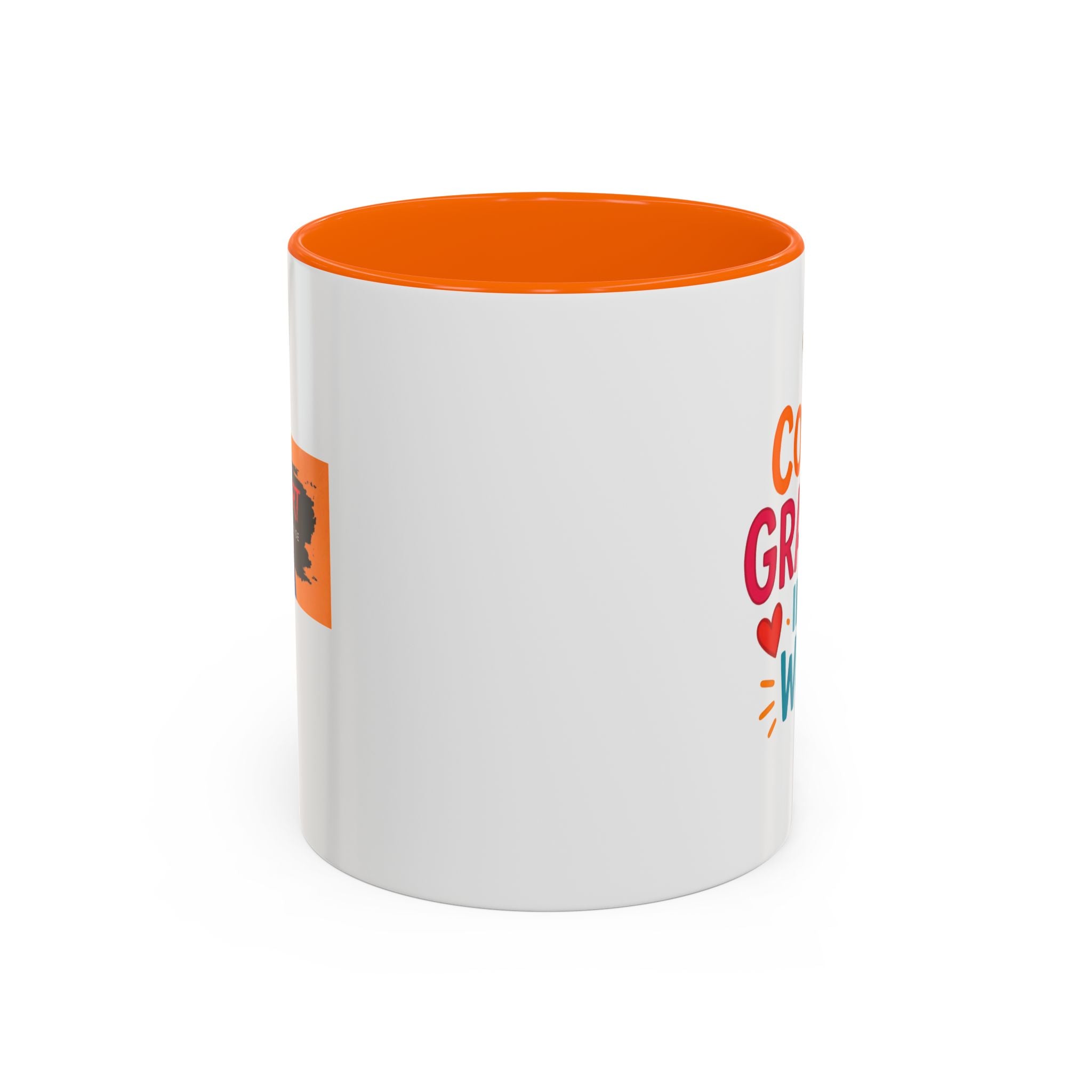 Coolest Grandma in the World Accent Coffee Mug — Fun Gift for Grandmother (11/15oz)