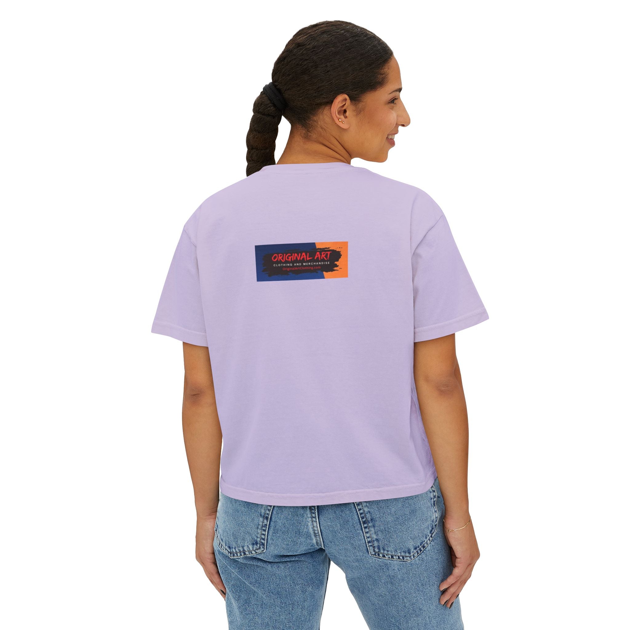 Mom's Love Wi-Fi Boxy Tee