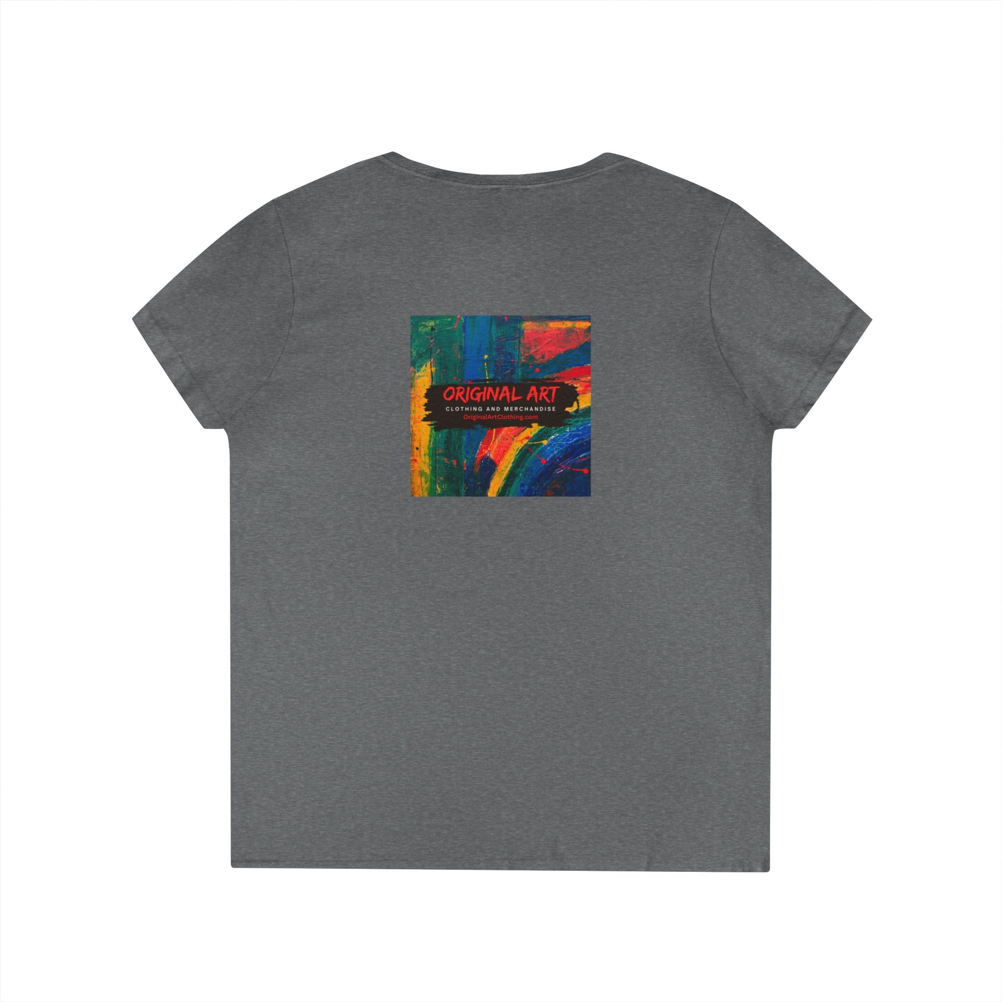 "Behind Every Great Story is Great Video "Camerawoman V-Neck Tee