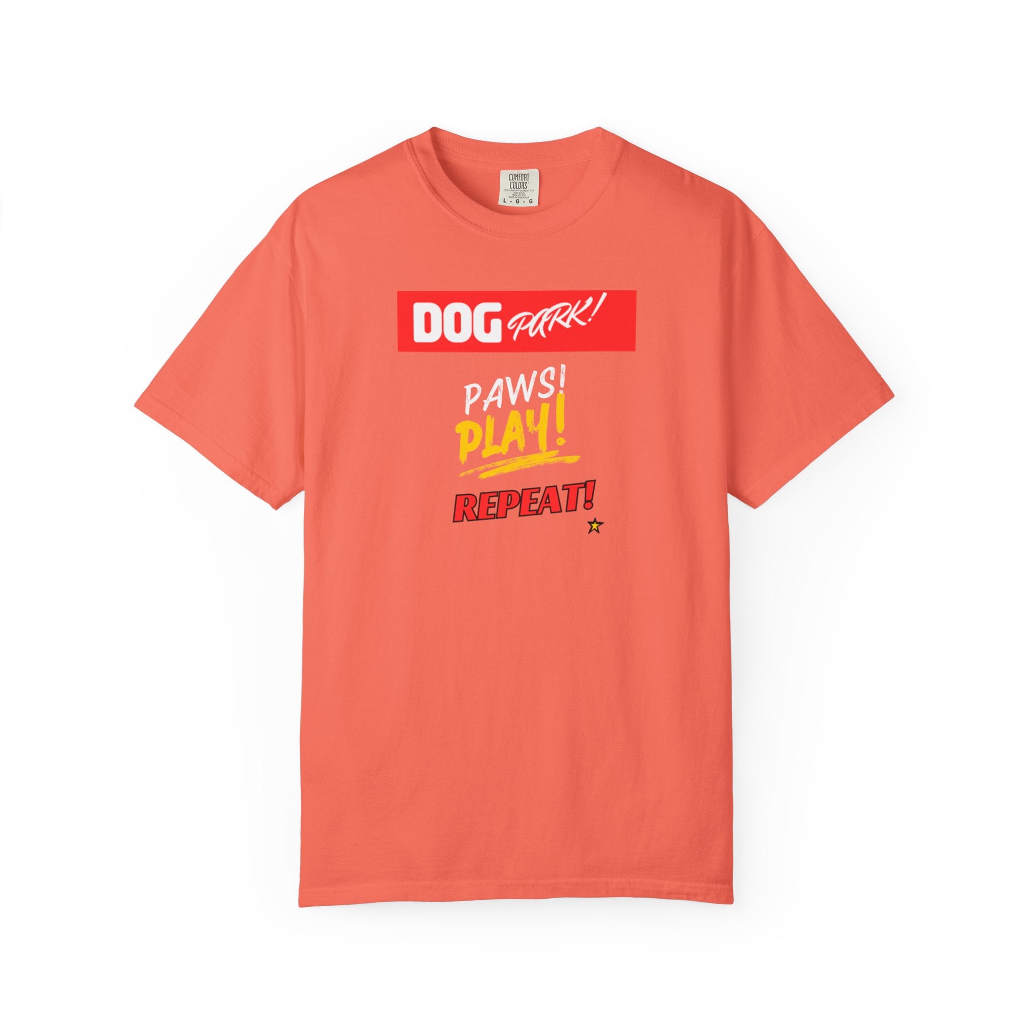 Dog Park Unisex Garment-Dyed T-shirt