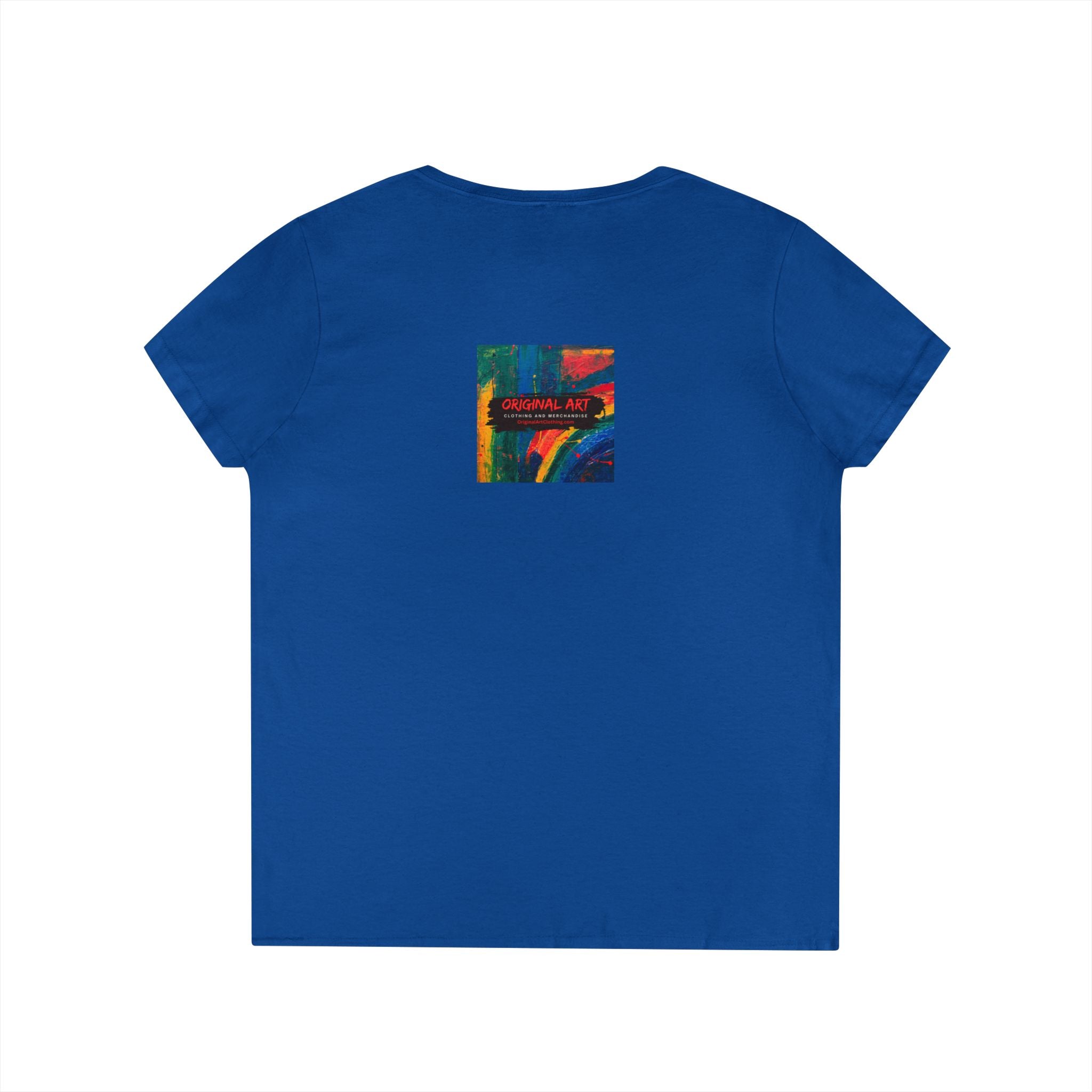 Nurse Superhero V‑Neck Tee — "Nurses Super Heroes in Scrubs"