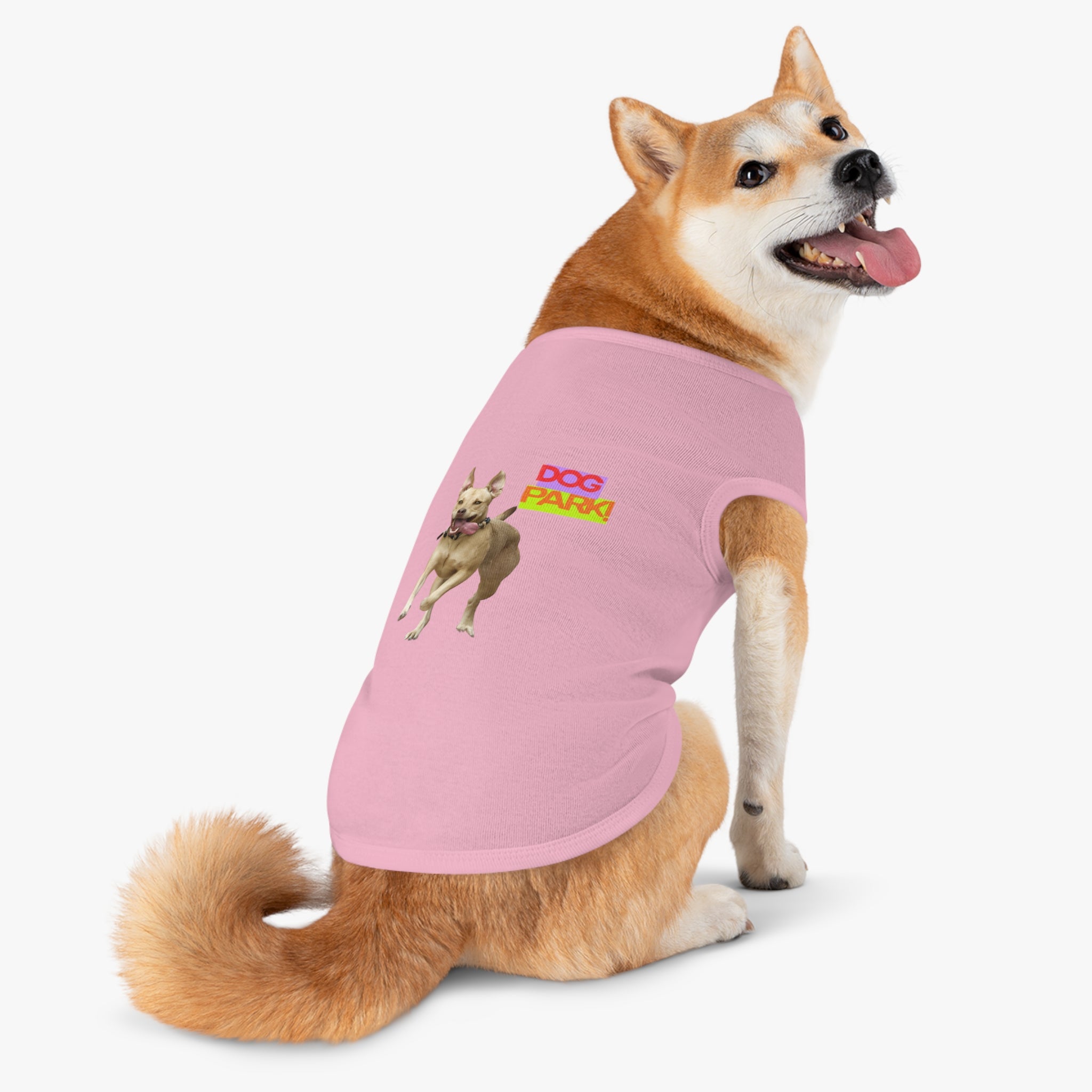 Dog Park Pet Tank Top for Playful Pups, Cute Dog Apparel, Summer Dog Fashion, Pet Birthday Gift, Outdoor Adventure Gear