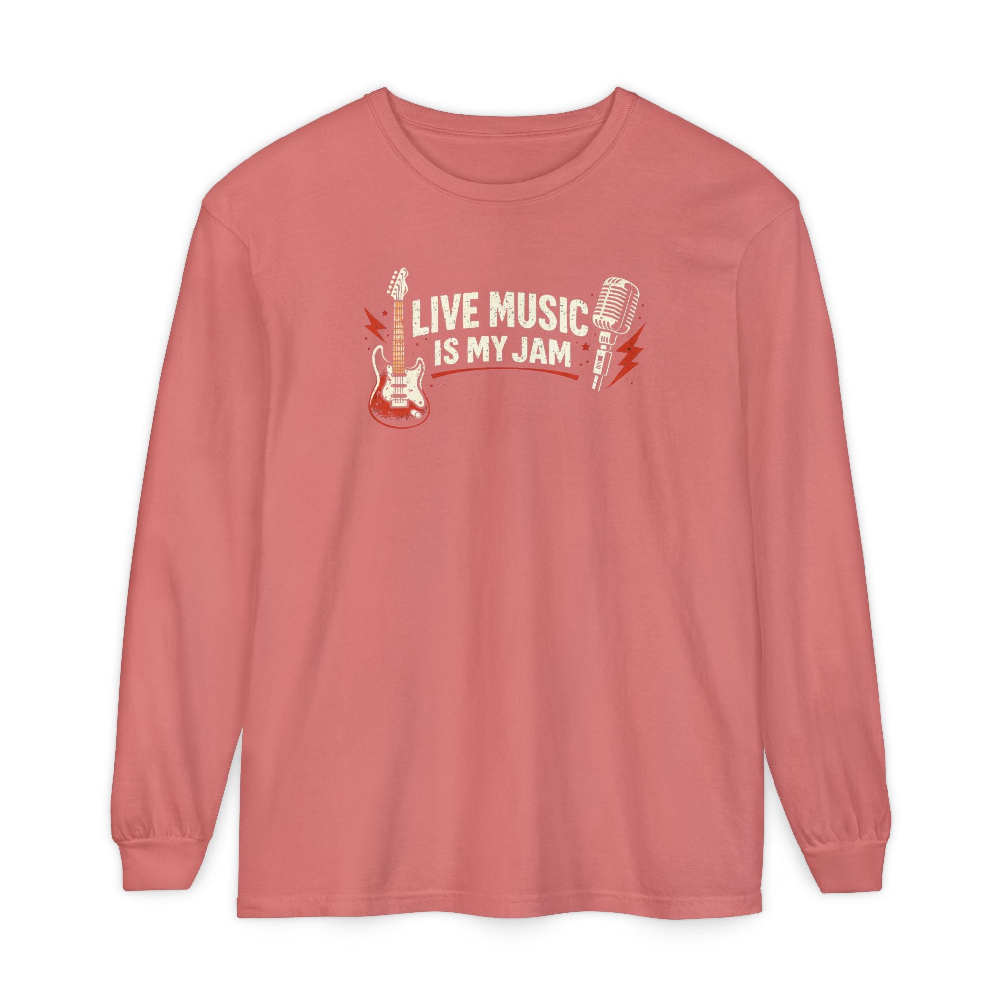 Live Music Is My Jam Long Sleeve Tee