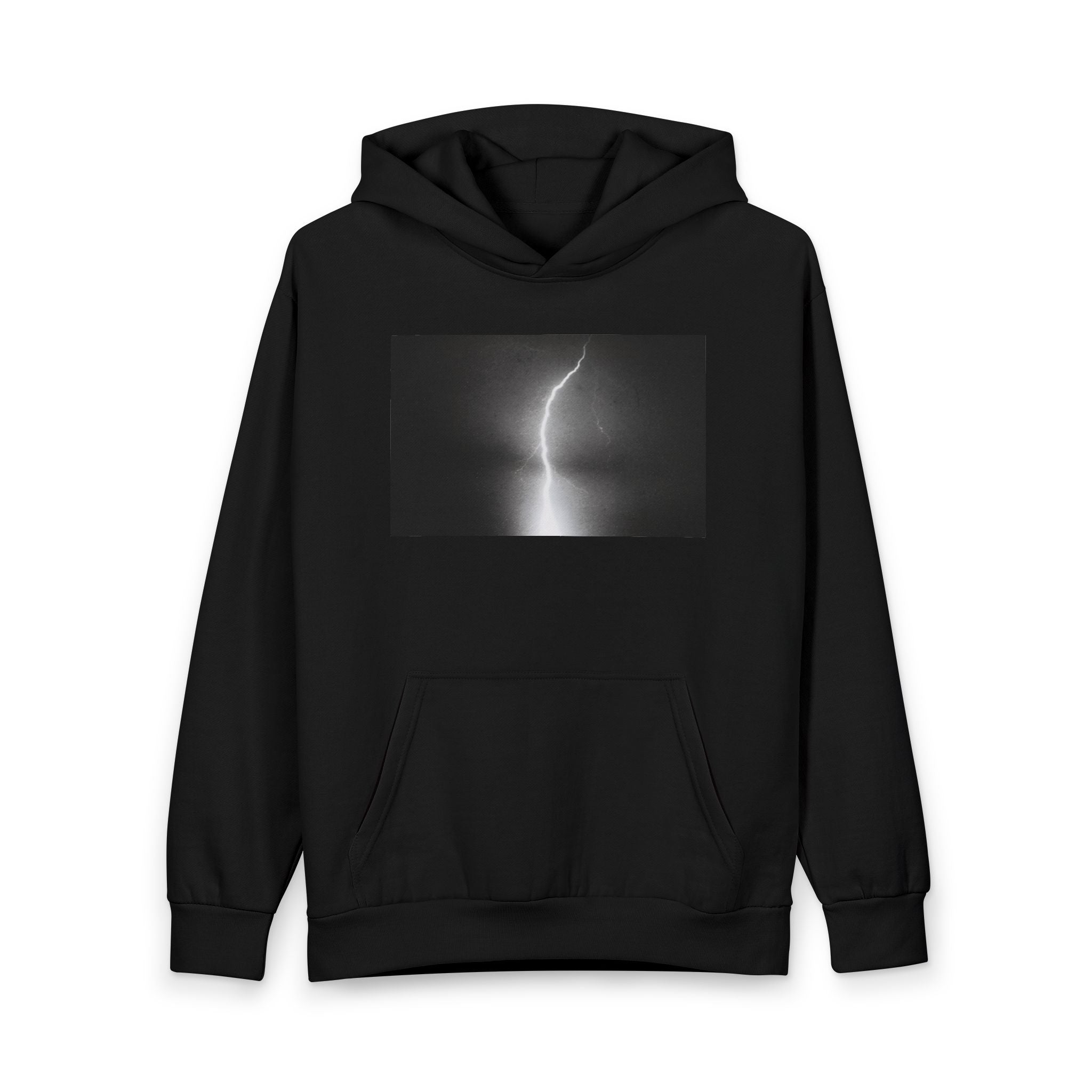 Lightning Photo Hoodie — Storm Photography Pullover