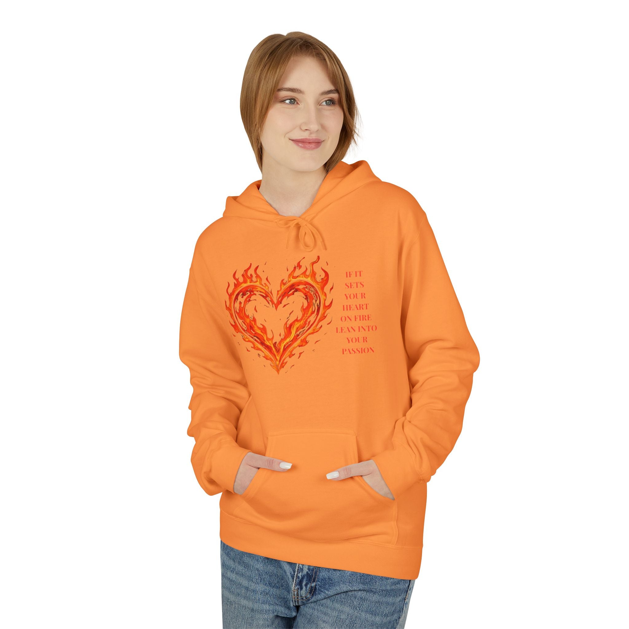 If It Sets Your Heart On Fire Graphic Pullover