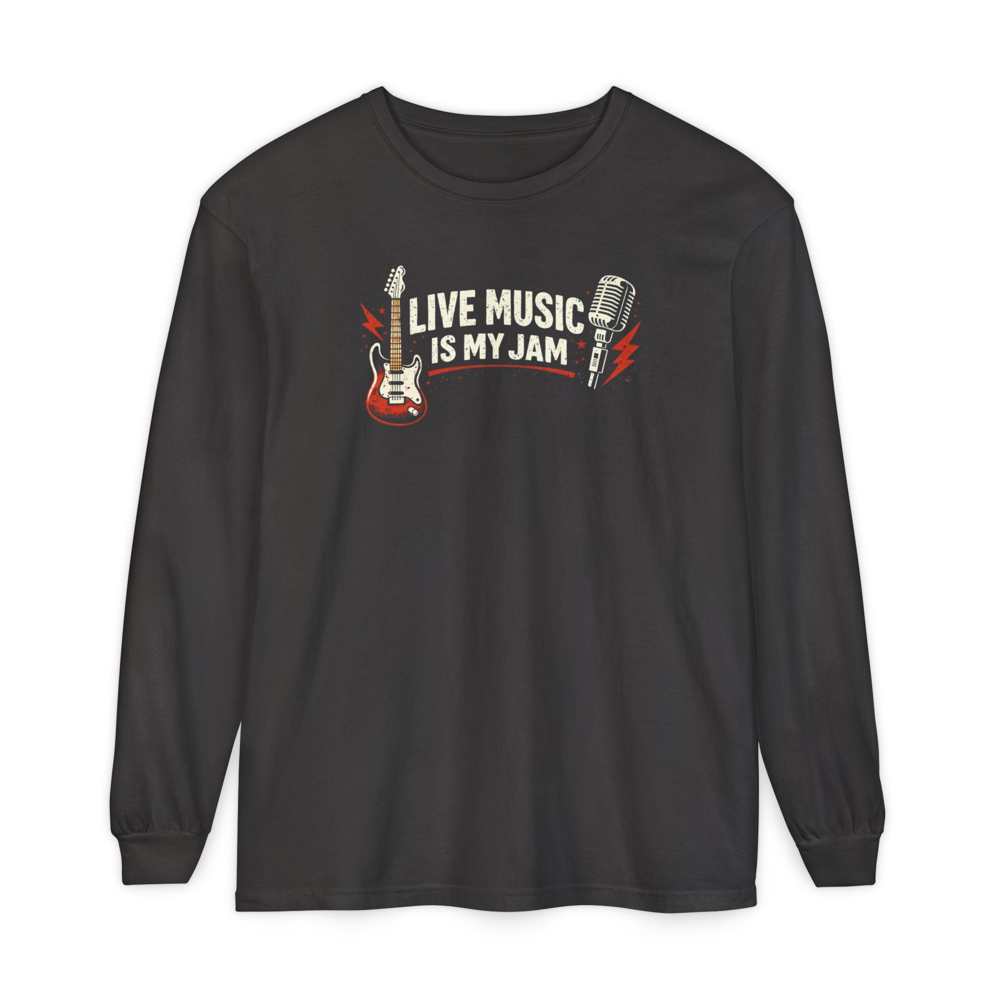 Live Music Is My Jam Long Sleeve Tee