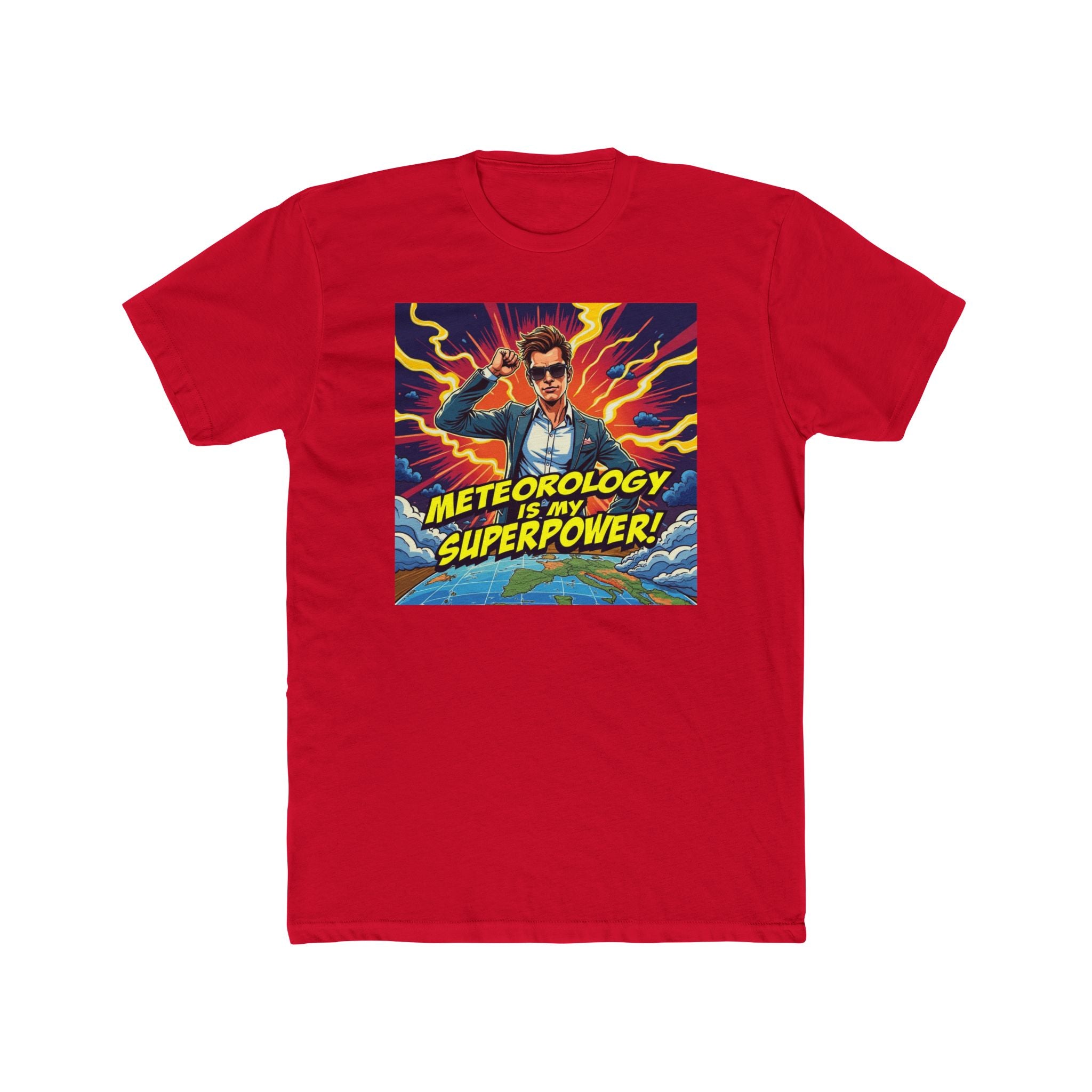 Meteorology Is My Superpower Unisex Cotton Crew Tee