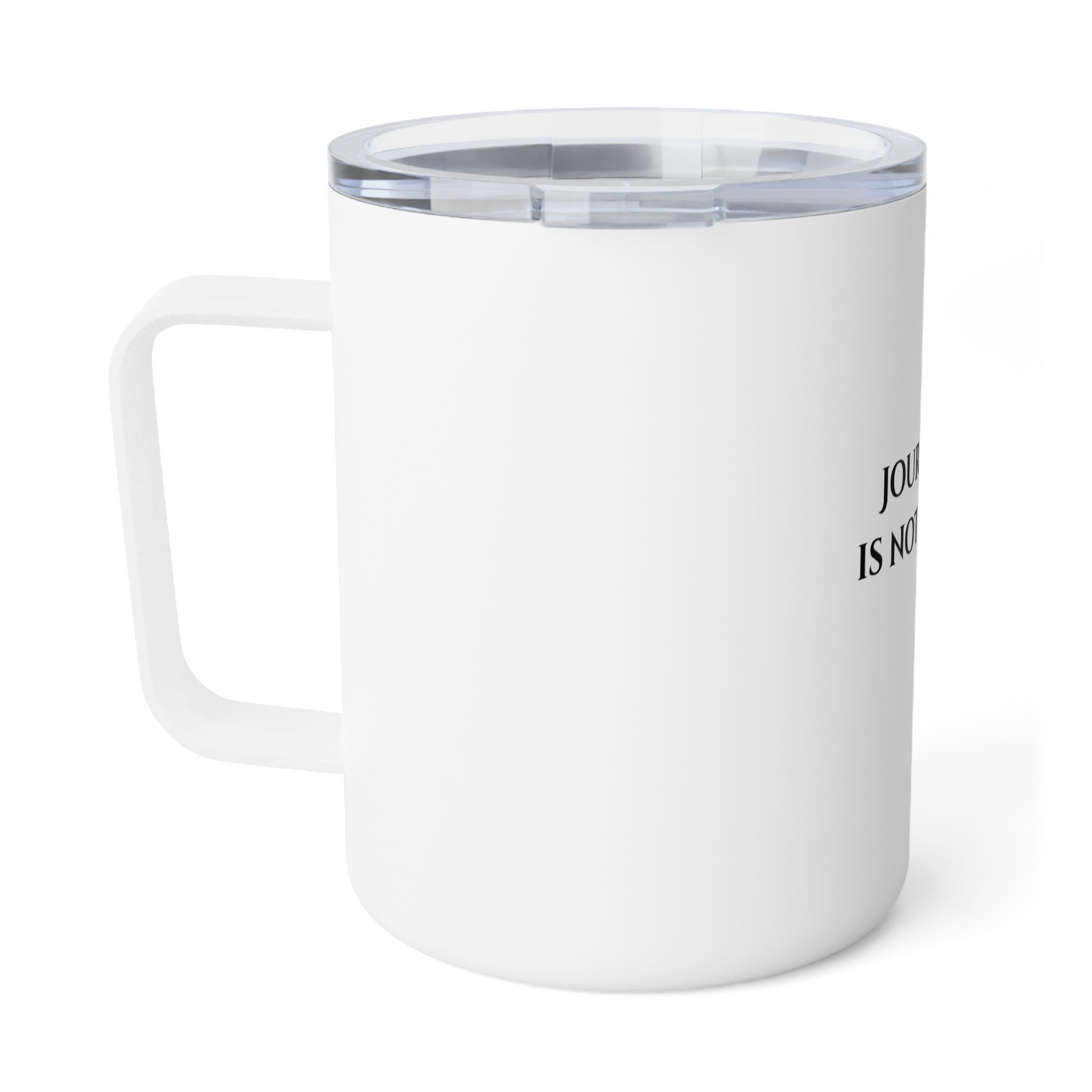 "Journalism Is Not a Crime" Insulated Coffee Mug (10oz)