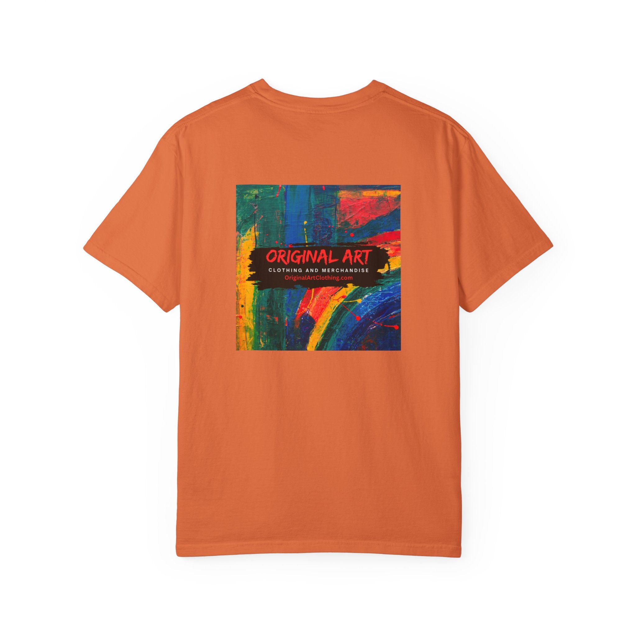 What Up! Tee — Casual Graphic T-Shirt with 'what up!' Front & Original Art Back