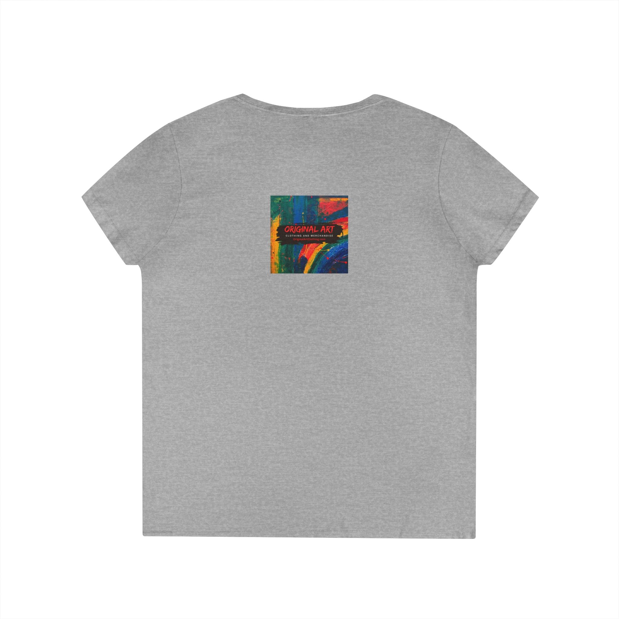 Nurse Superhero V‑Neck Tee — "Nurses Super Heroes in Scrubs"