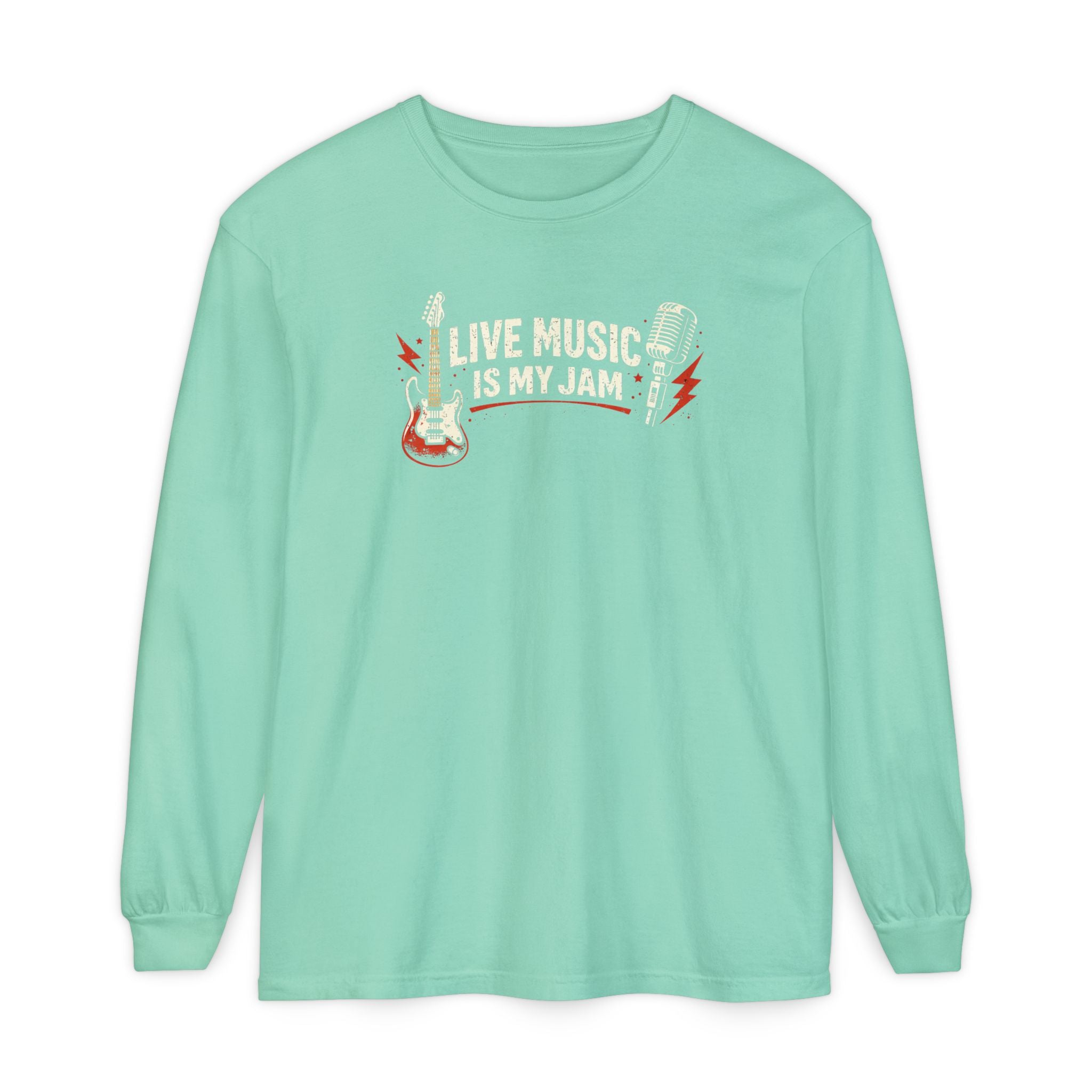 Live Music Is My Jam Long Sleeve Tee