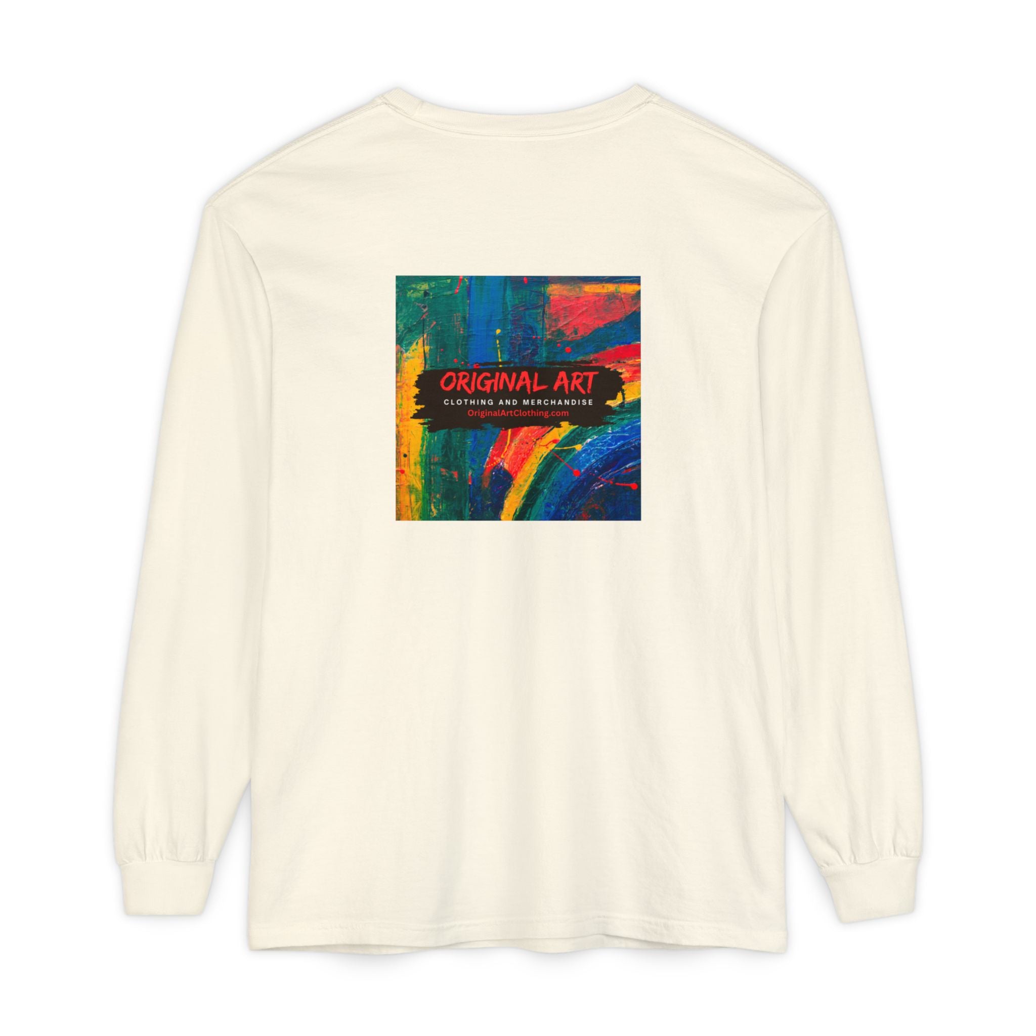 I Teach — 'It's a Work of Heart' Long Sleeve Teacher T-Shirt