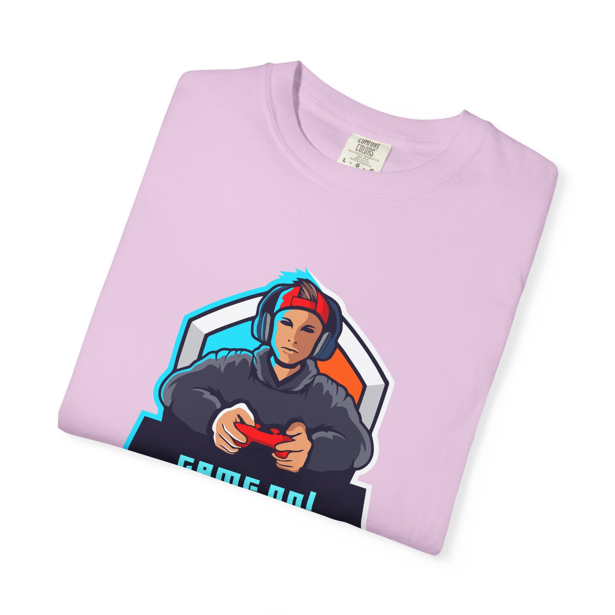 "Game On! Level Up" Graphic Tee Shirt