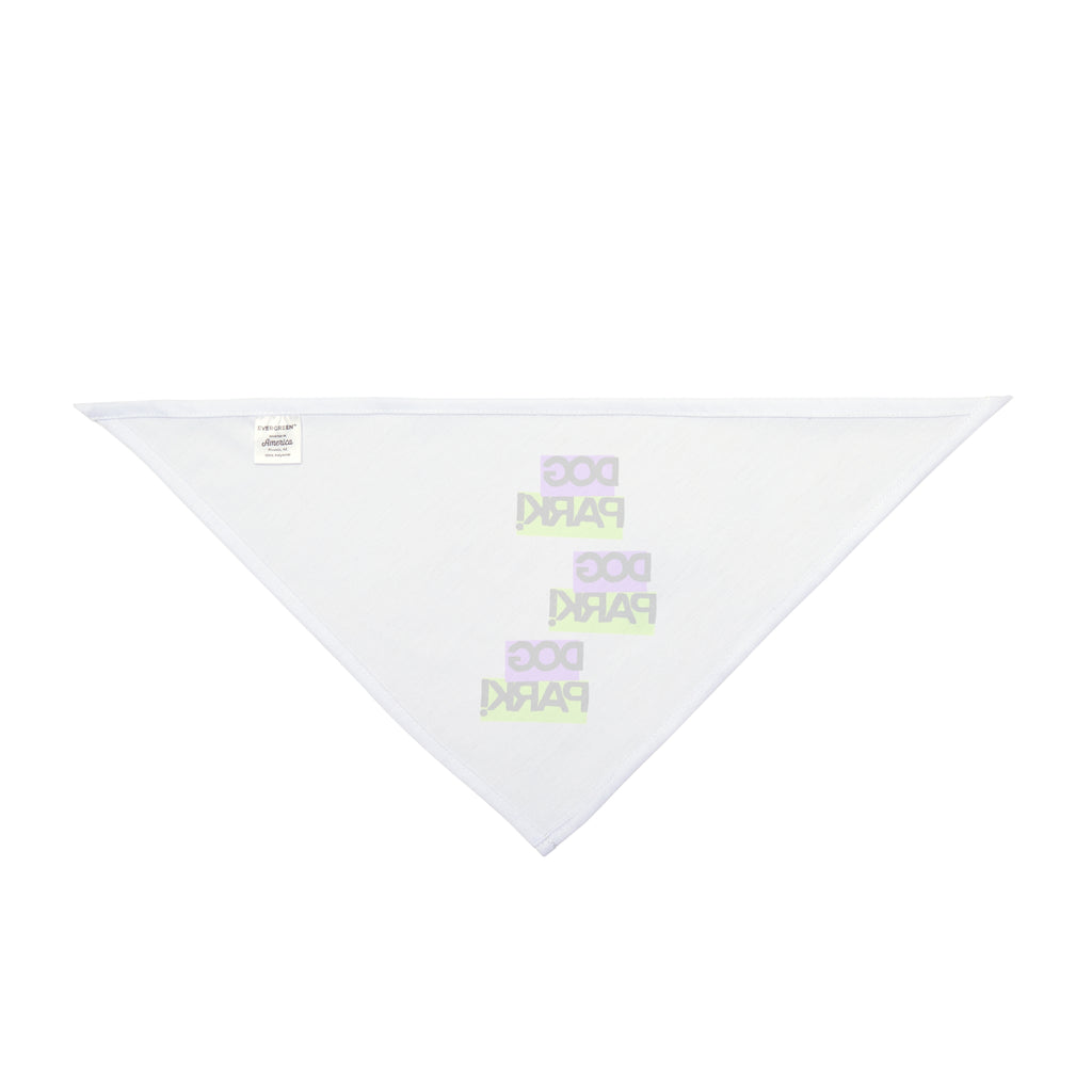 Stylish Dog Park Bandana for Park Outings - Cute Pet Accessory, Dog Park, Pet Gift, Dog Lover, Fashionable Pet Wear