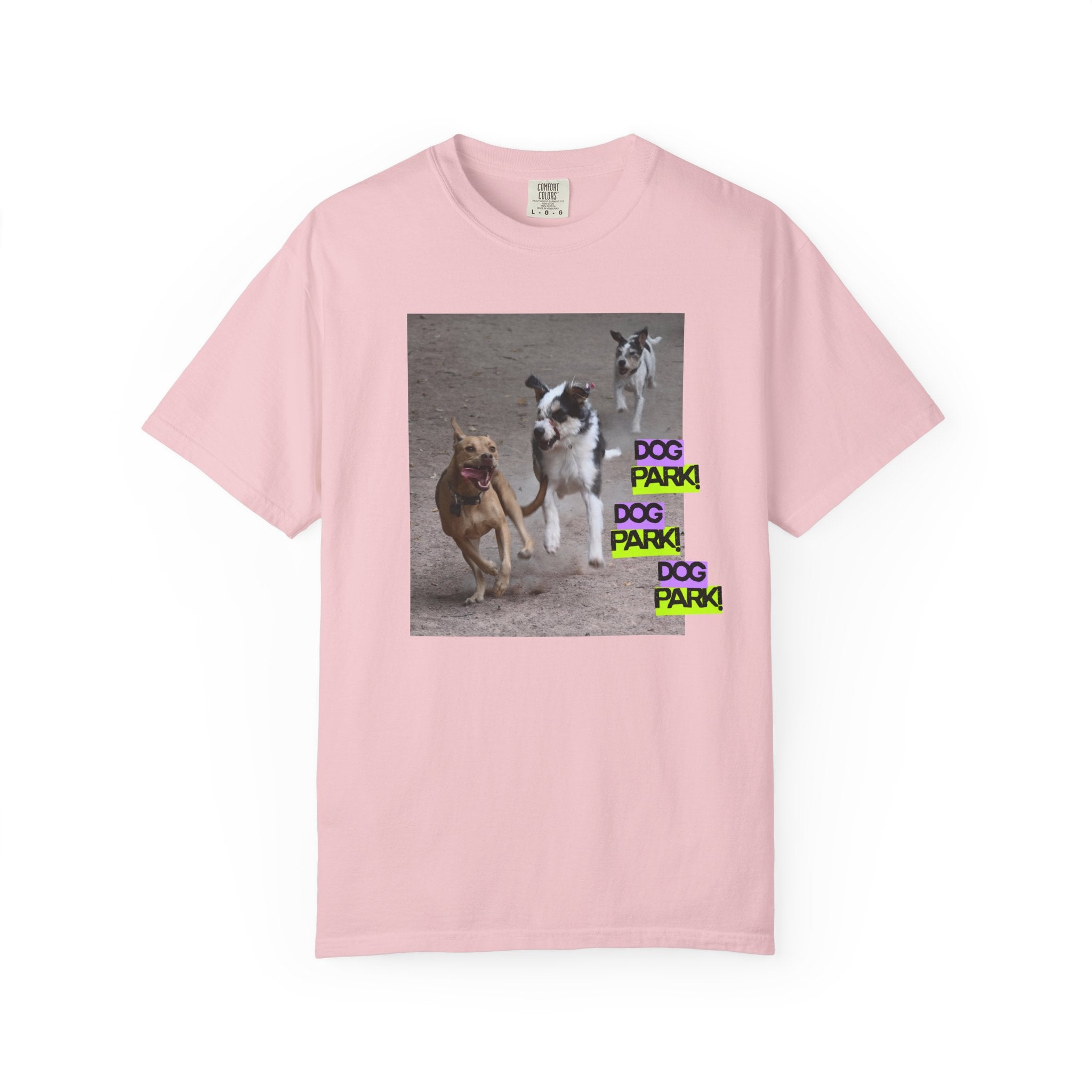 Dog Park Graphic Tee | Fun Pet Lover Shirt, Casual Dog Parent Apparel, Unique Gift for Dog Owners, Animal Lover Fashion