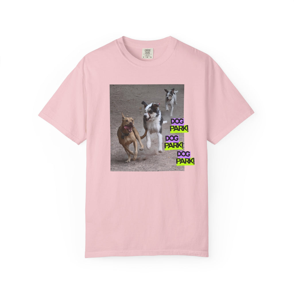 Dog Park Graphic Tee | Fun Pet Lover Shirt, Casual Dog Parent Apparel, Unique Gift for Dog Owners, Animal Lover Fashion