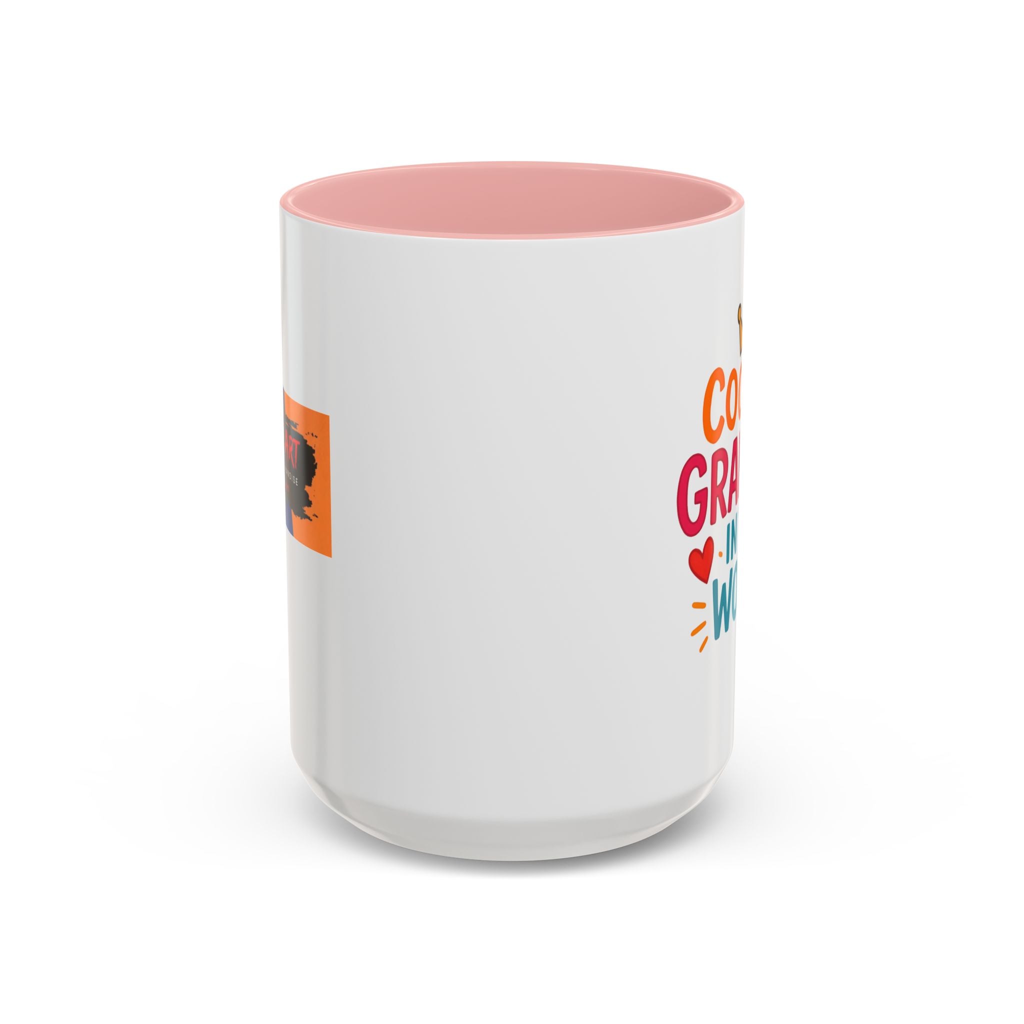 Coolest Grandma in the World Accent Coffee Mug — Fun Gift for Grandmother (11/15oz)