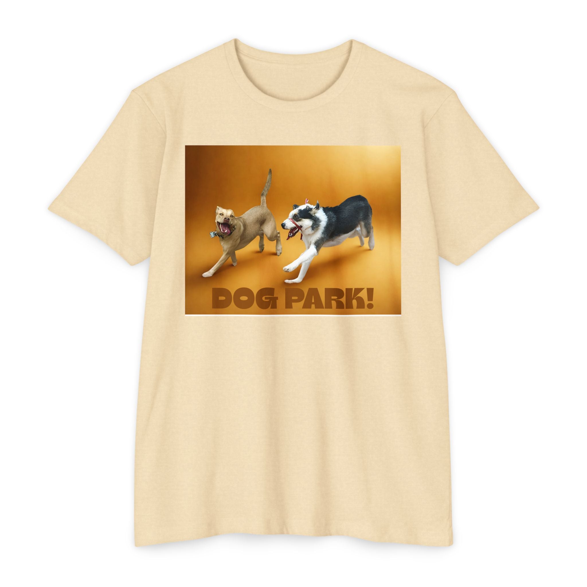 Dog Park Playful Unisex T-Shirt, Pet Lover Tee, Casual Dog Owner Gift, Dog Walking Apparel, Unique Animal Lover Shirt