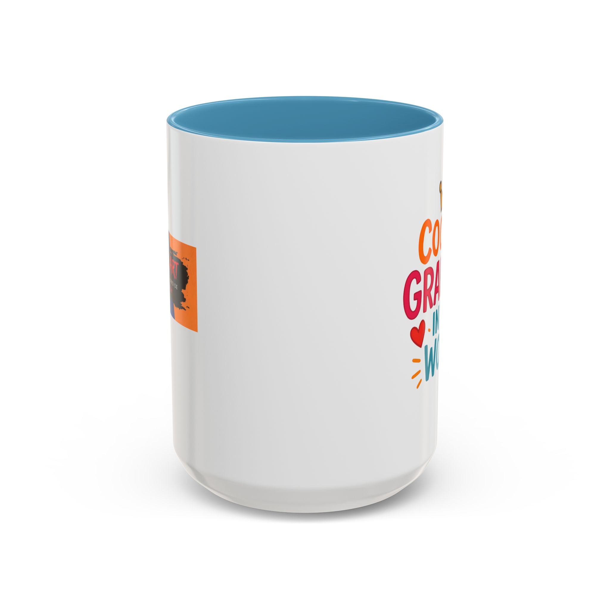 Coolest Grandma in the World Accent Coffee Mug — Fun Gift for Grandmother (11/15oz)