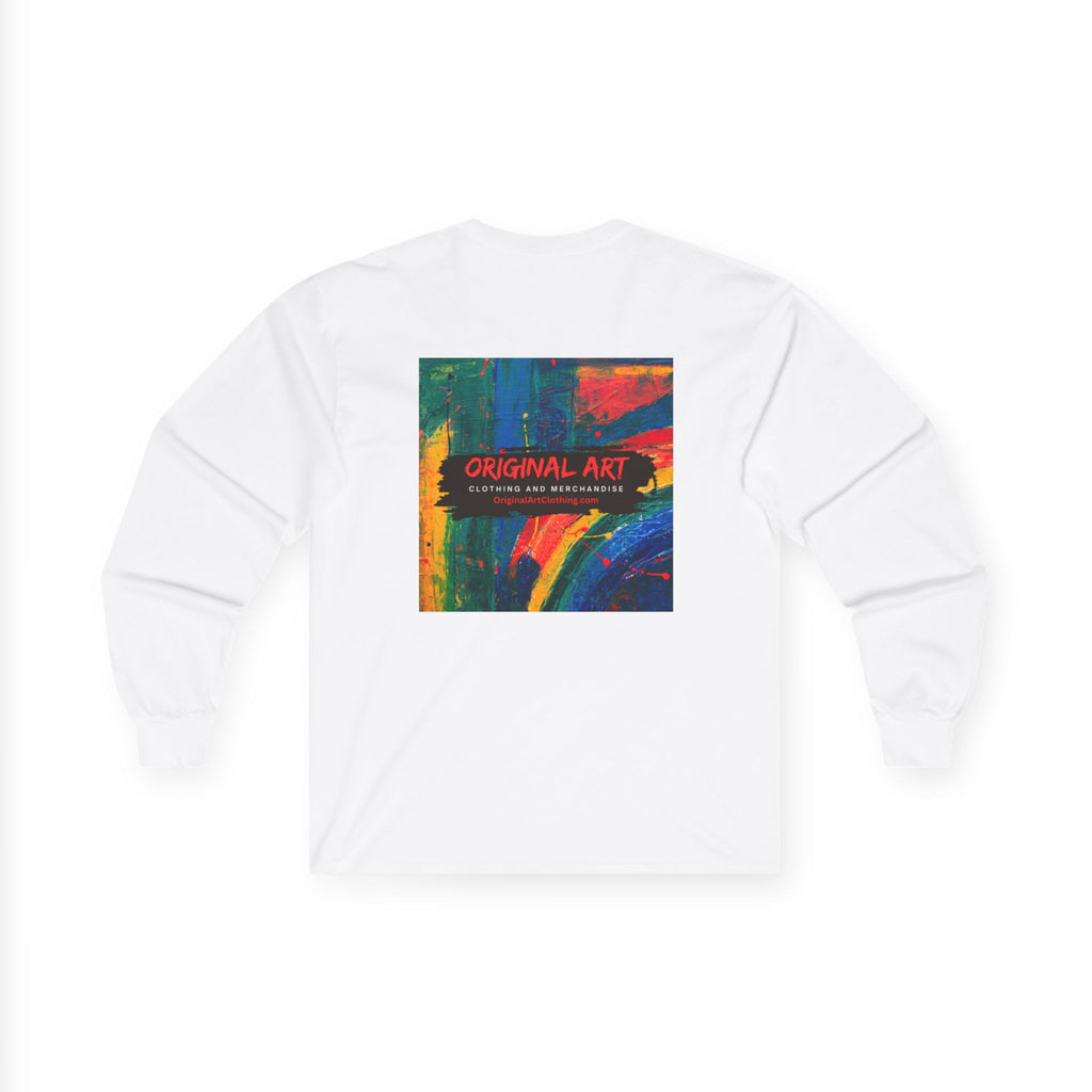 “Deep Thought: My Shelter Dog Rescued Me”  Long Sleeve Tee —Shirt