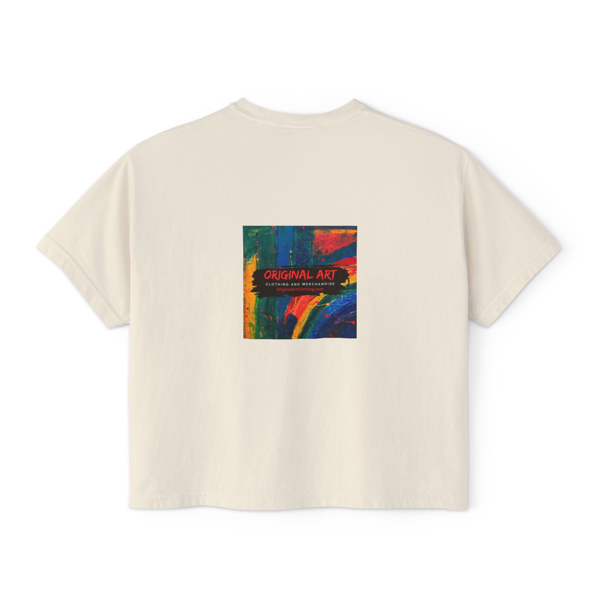 Game On! Level Up Women's Boxy Gaming Graphic Shirt
