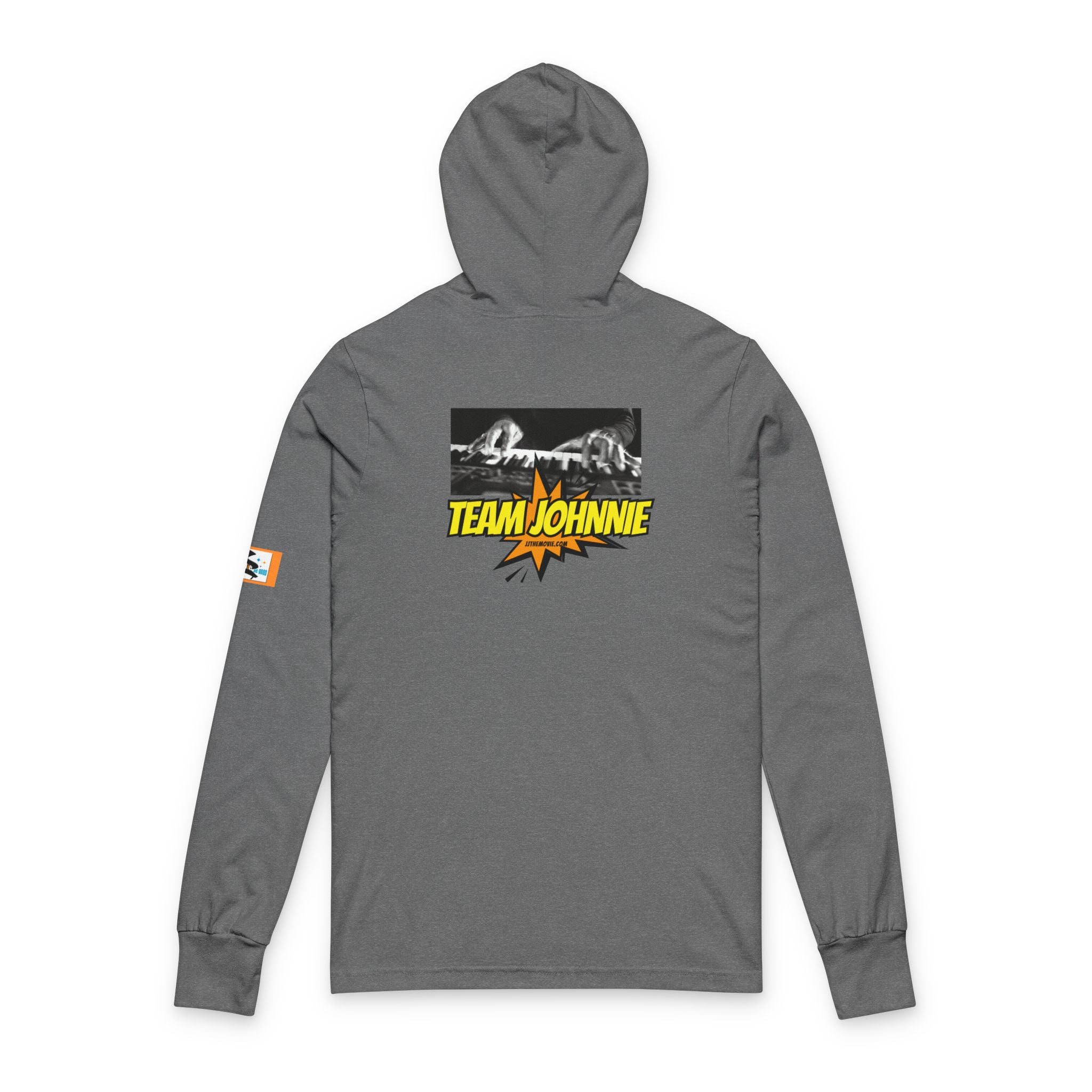 Team Johnnie Graphic Hooded Long Sleeve Tee